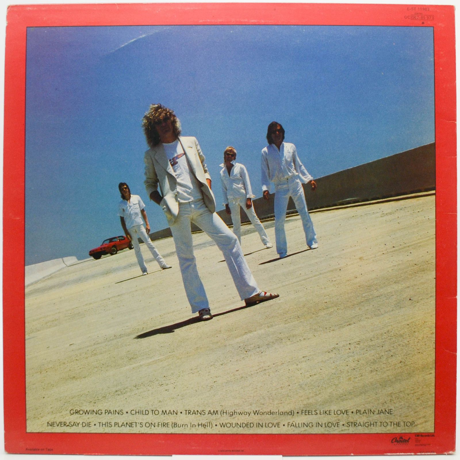 Sammy Hagar — Street Machine (UK), 1979