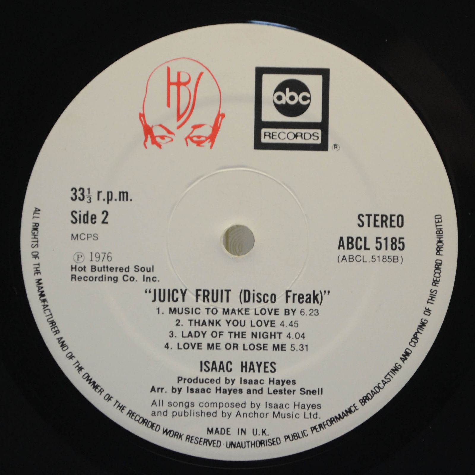 Isaac Hayes — Juicy Fruit (Disco Freak), 1976