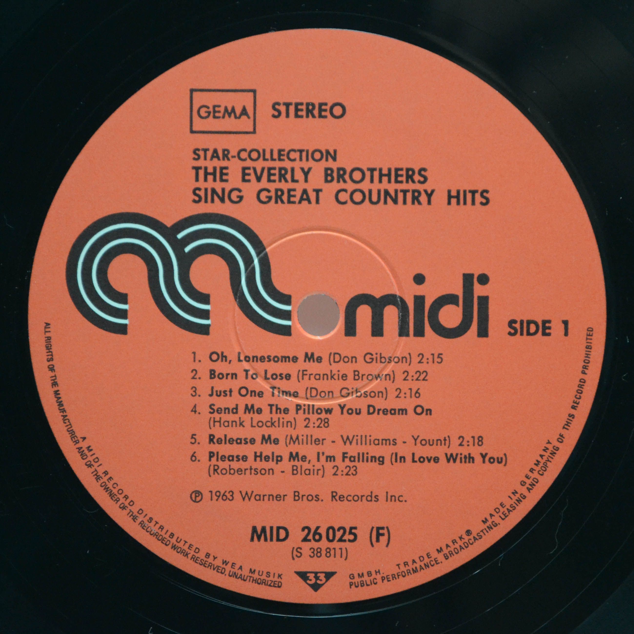 Everly Brothers — Sing Great Country Hits, 1975