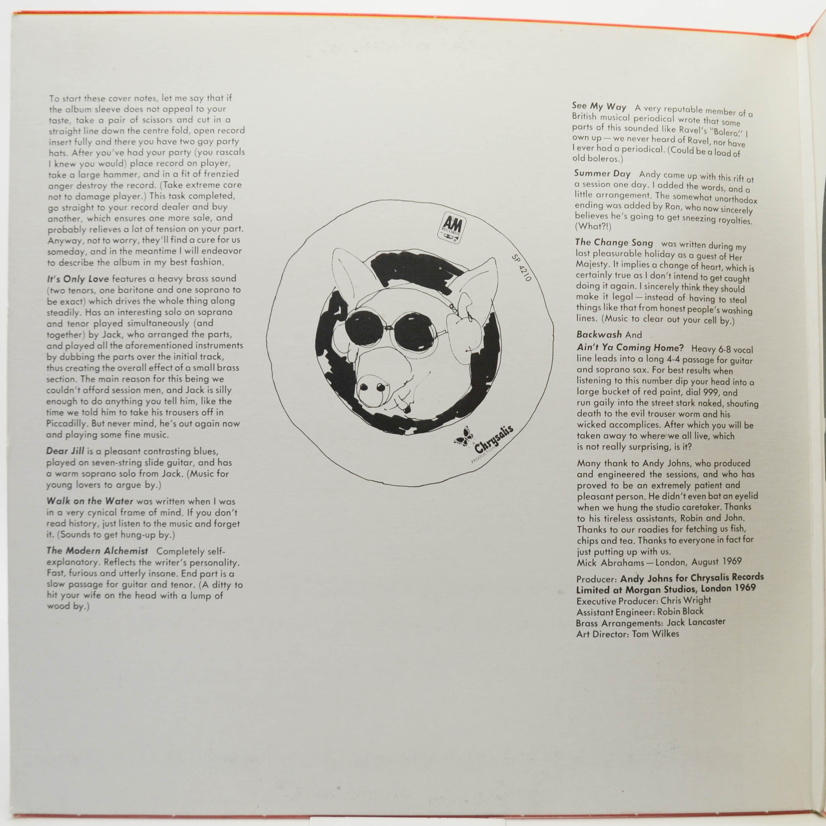 Blodwyn Pig — Ahead Rings Out, 1969