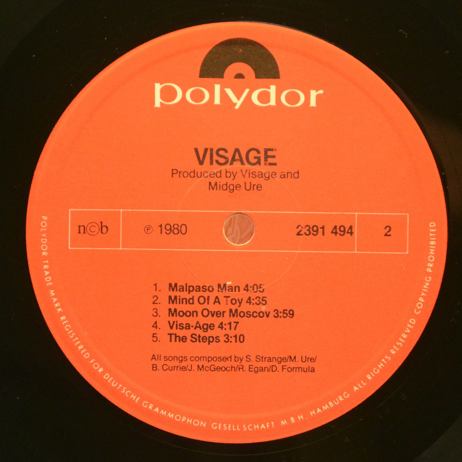 Visage — Visage, 1980