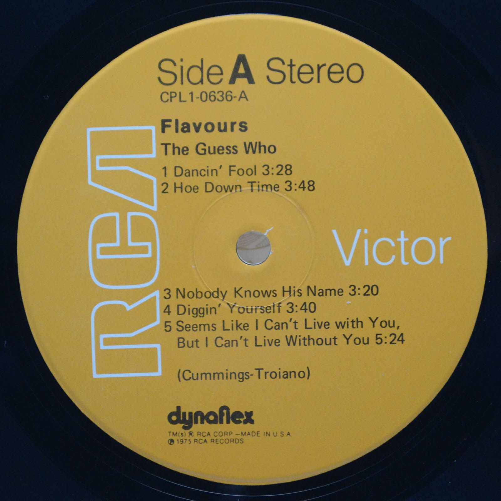 Guess Who — Flavours (USA), 1974