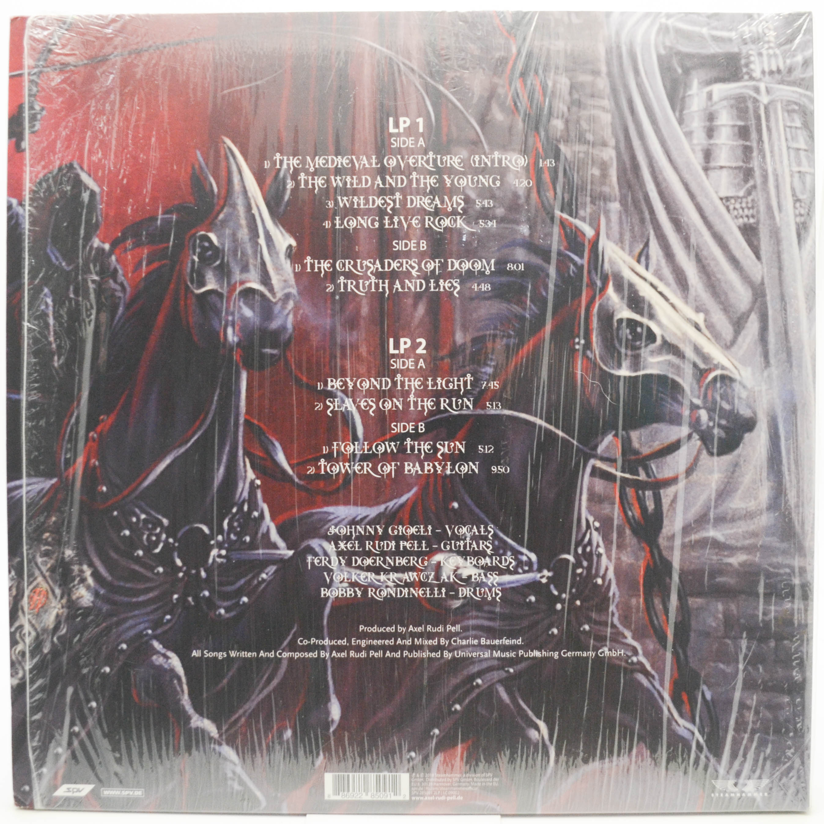 Axel Rudi Pell — Knights Call (2LP), 2018