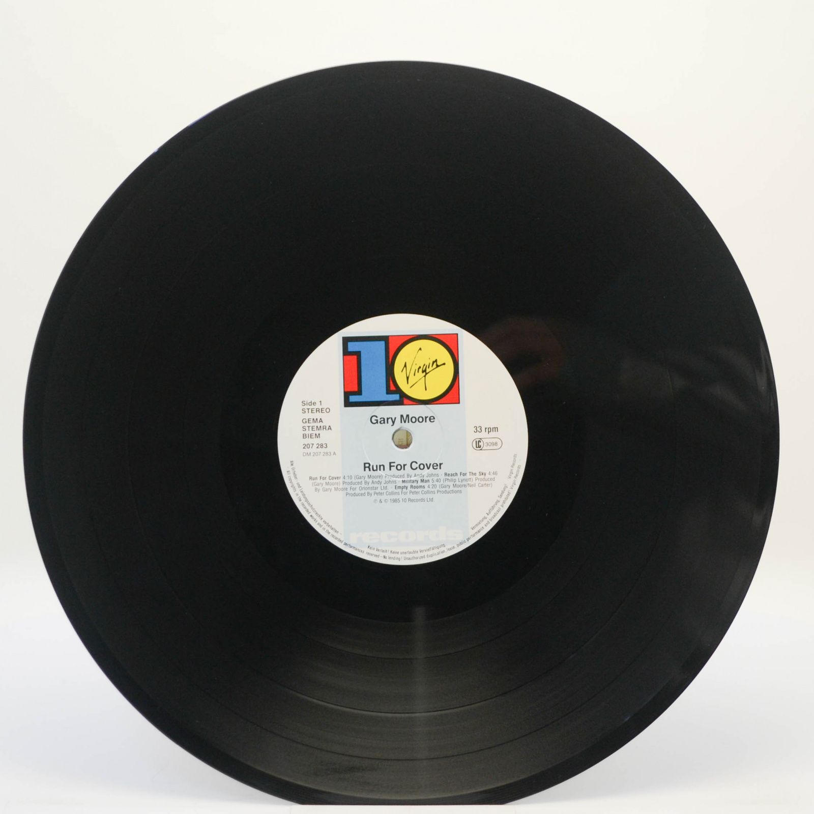 Gary Moore — Run For Cover, 1985