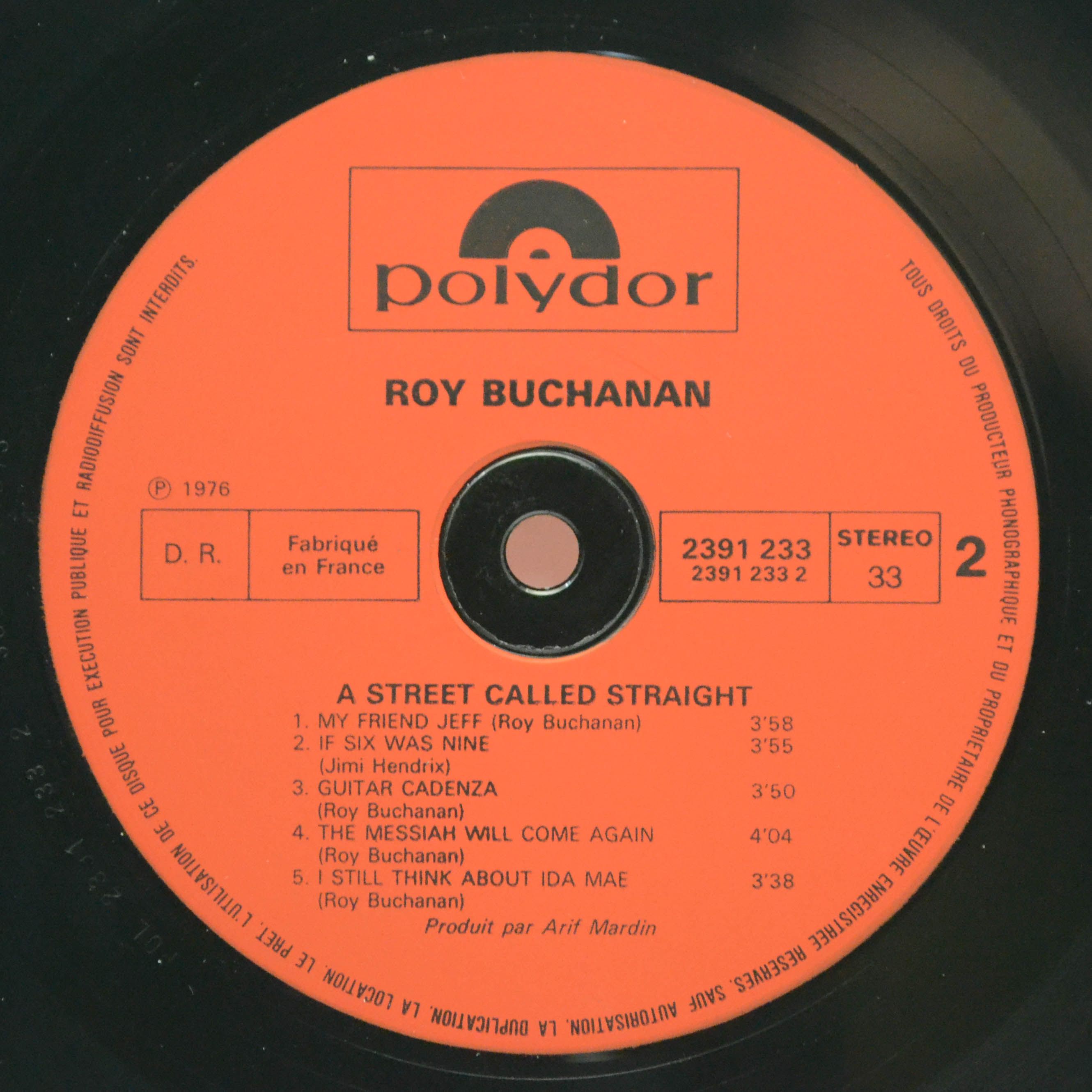 Roy Buchanan — A Street Called Straight, 1978
