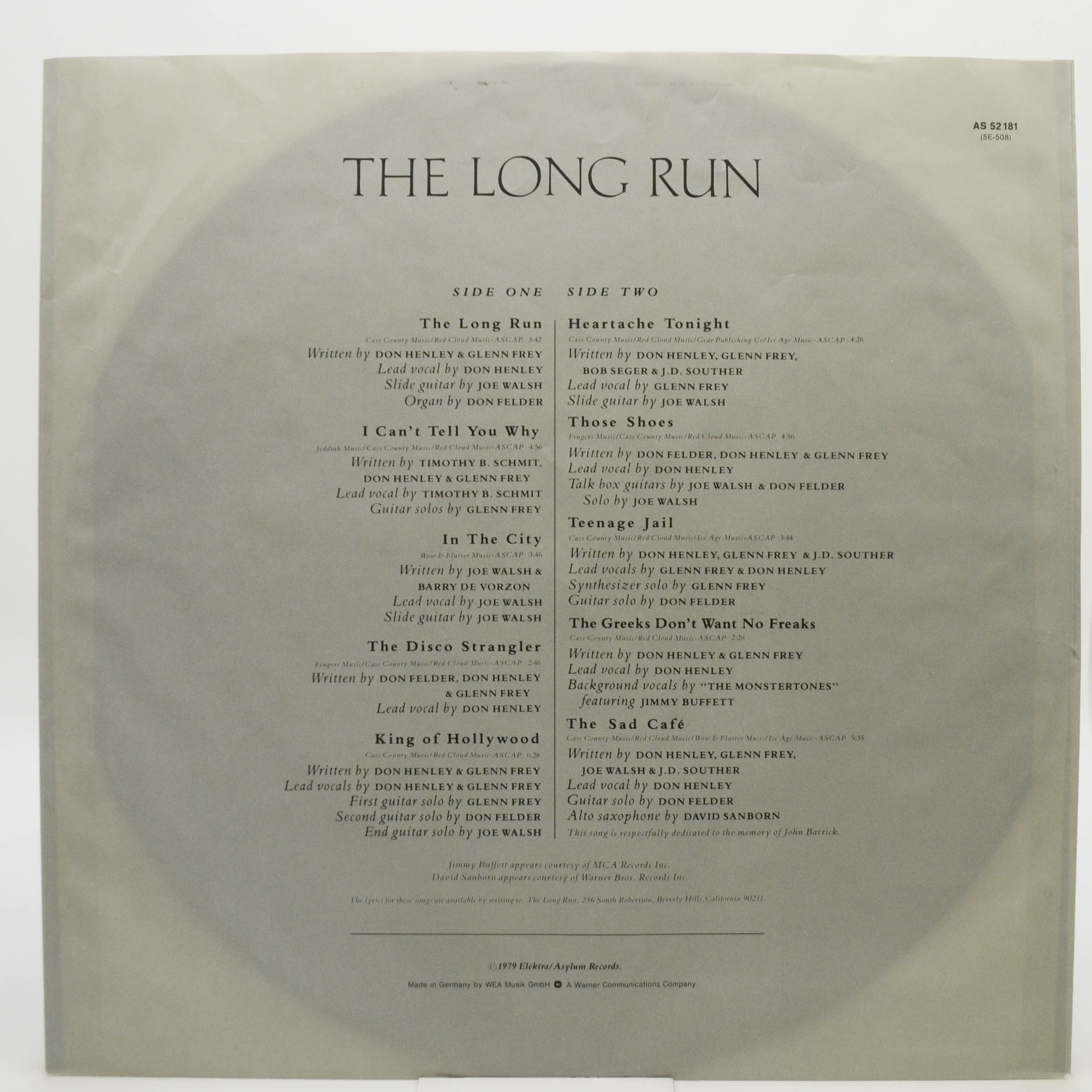 Eagles — The Long Run, 1979