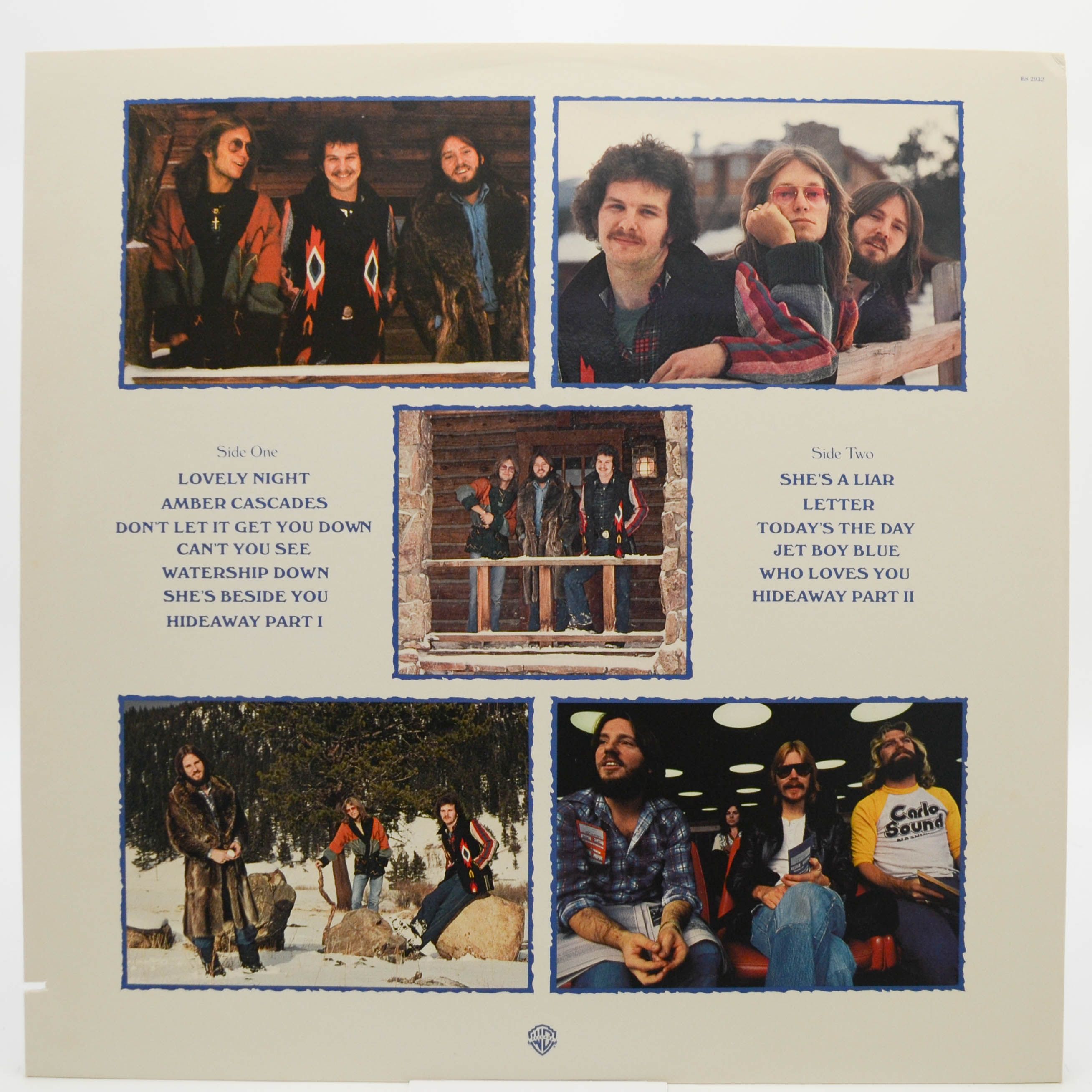 America — Hideaway (1-st, USA), 1976