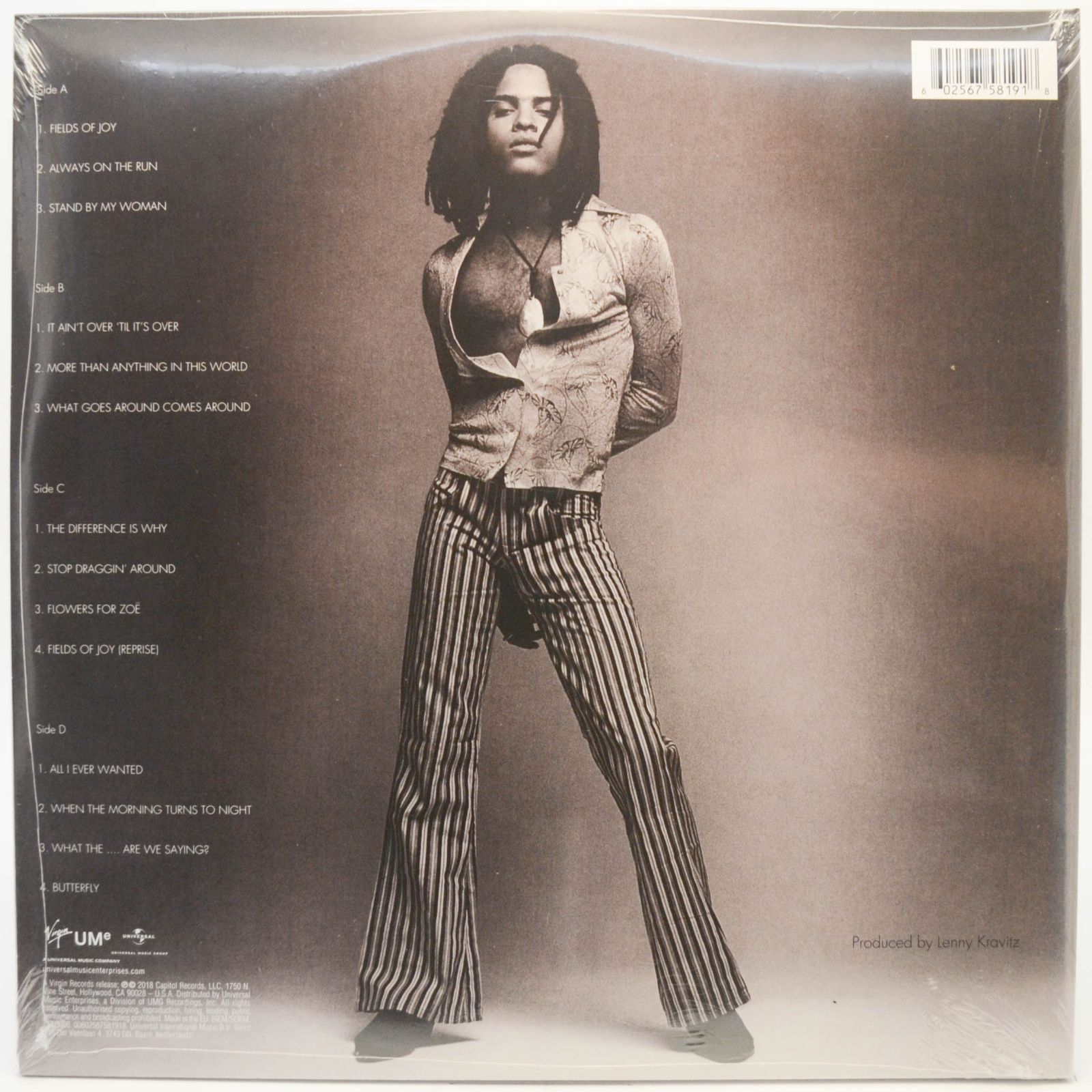 Lenny Kravitz — Mama Said (2LP), 1991