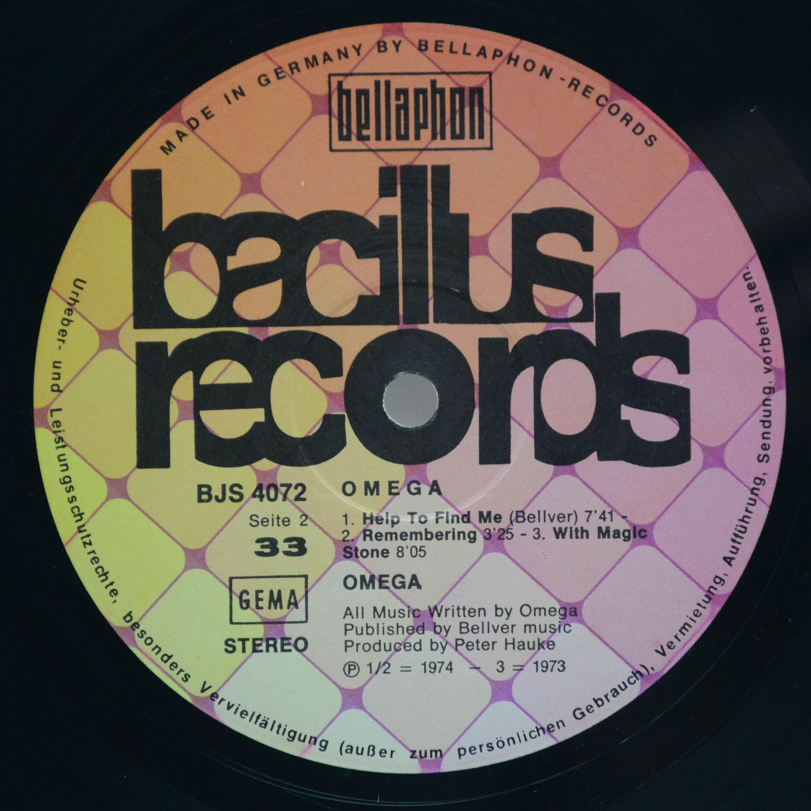 Omega — Omega, 1975