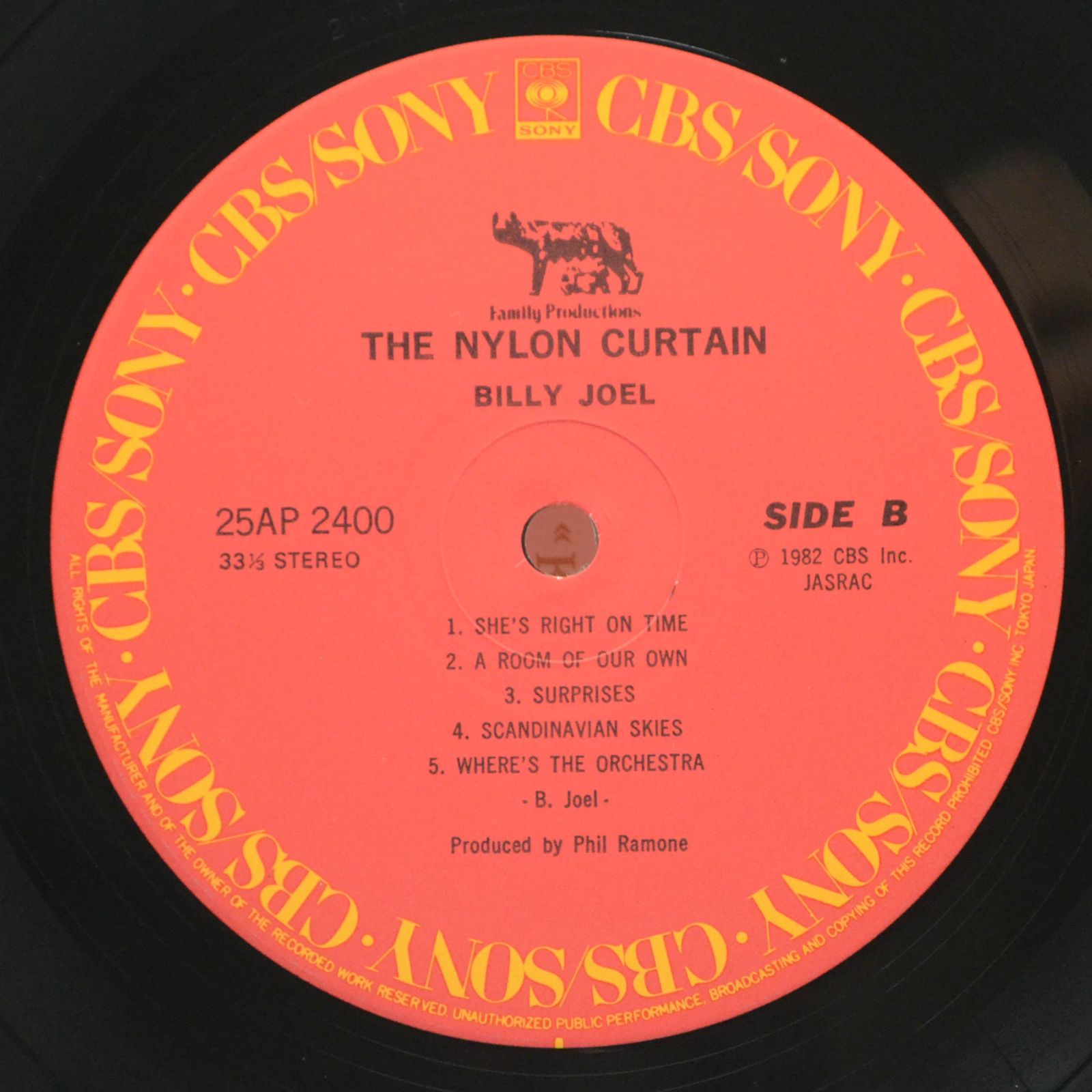 Billy Joel — The Nylon Curtain, 1982