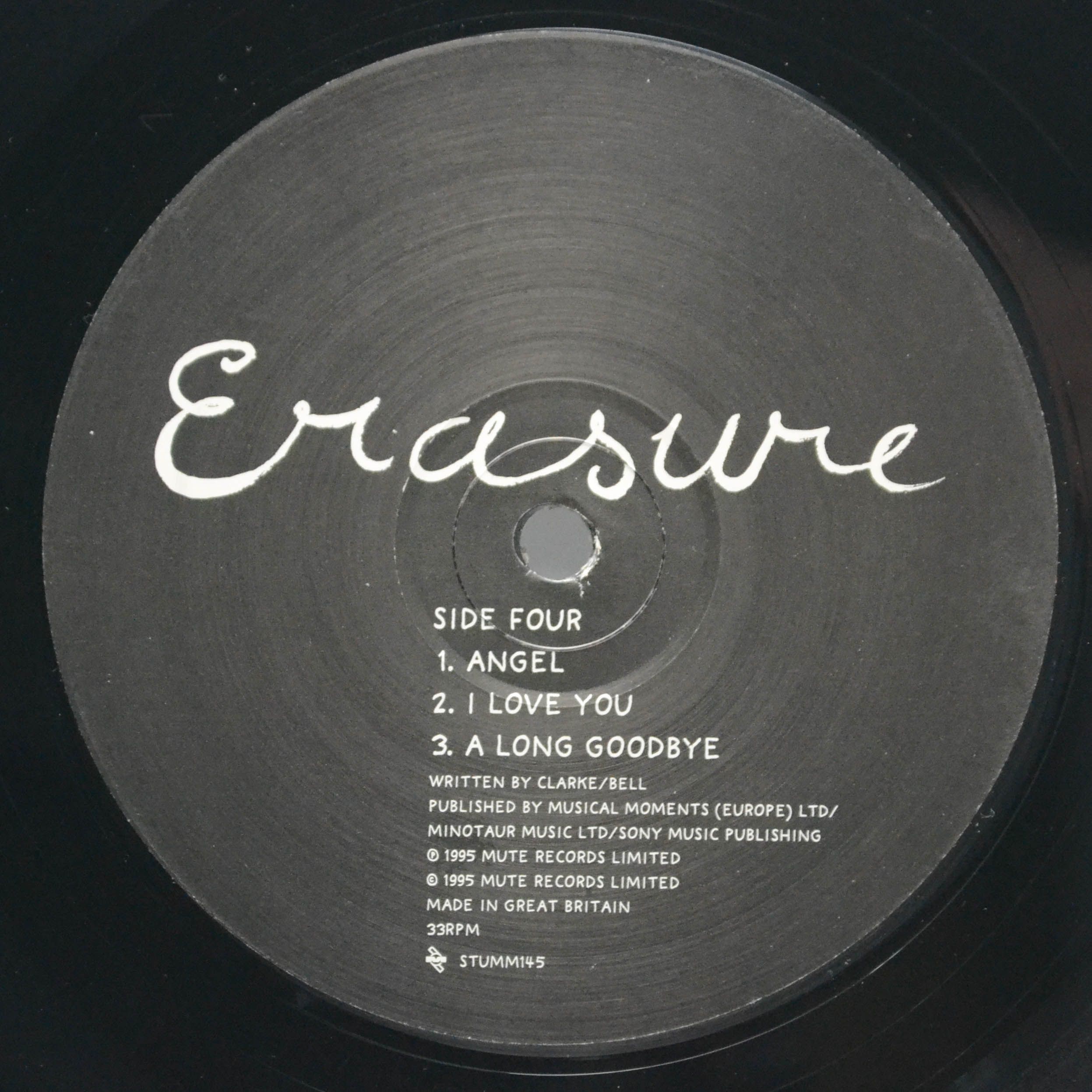 Erasure — Erasure (2LP, UK), 1995