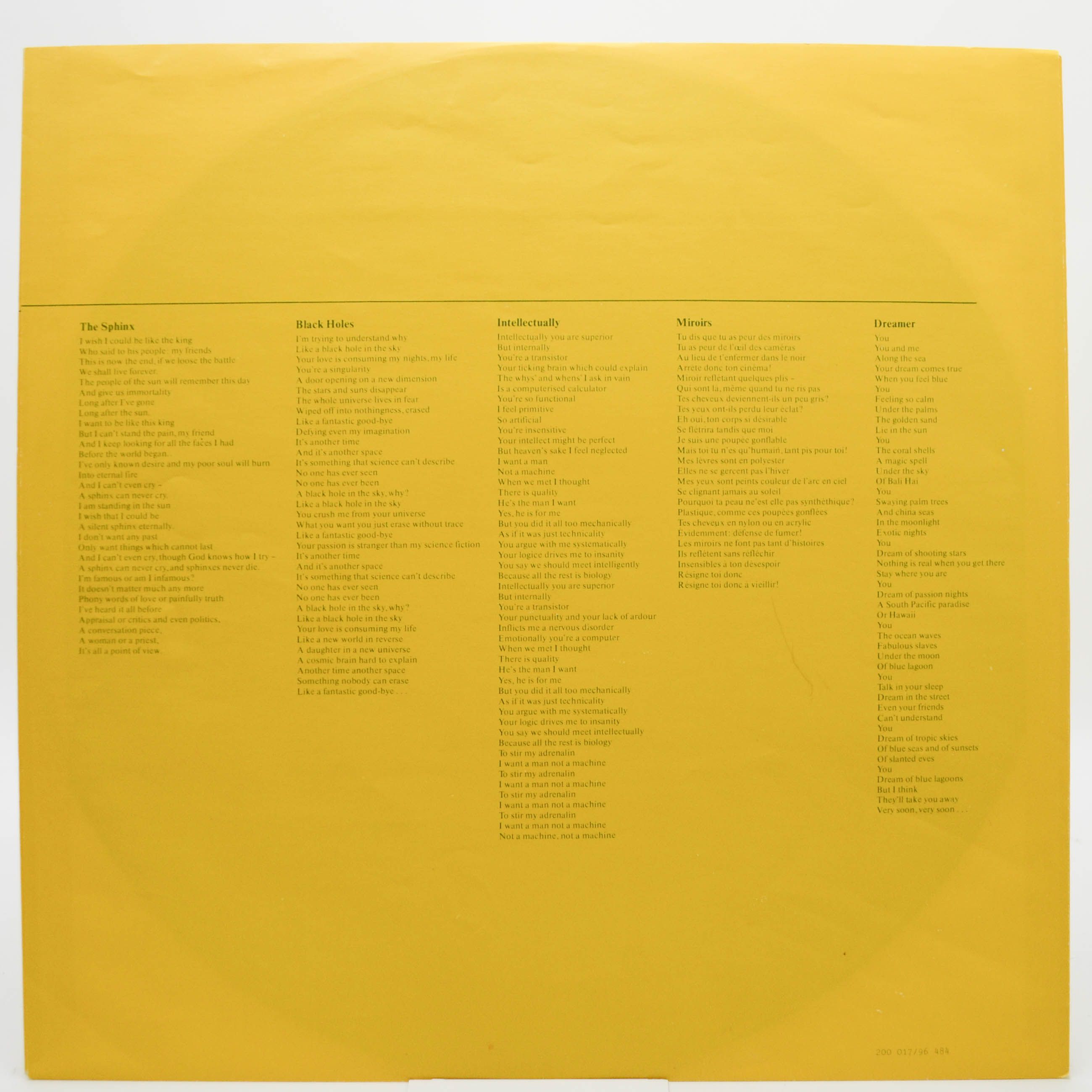 Amanda Lear — Never Trust A Pretty Face, 1979