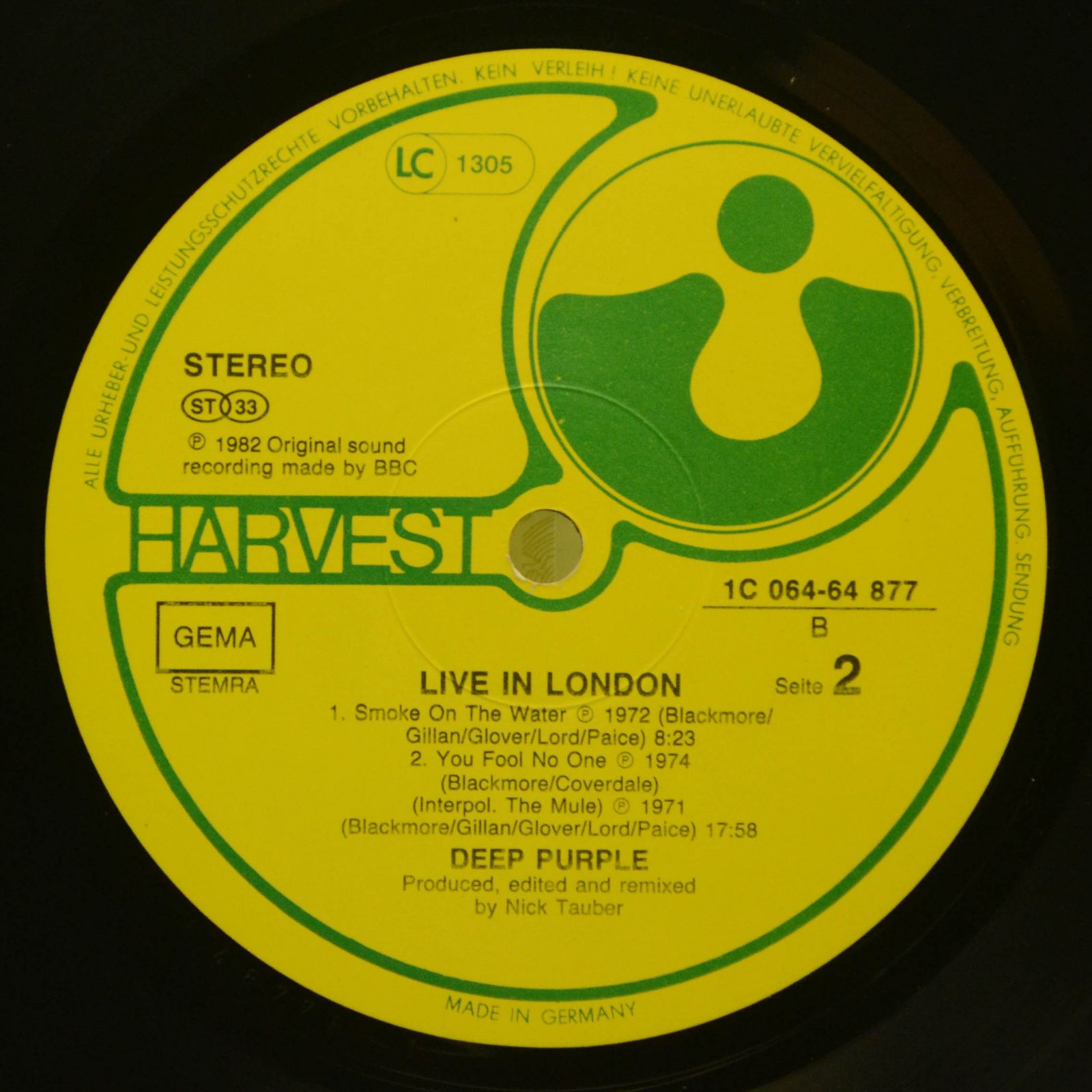 Deep Purple — Live In London, 1982