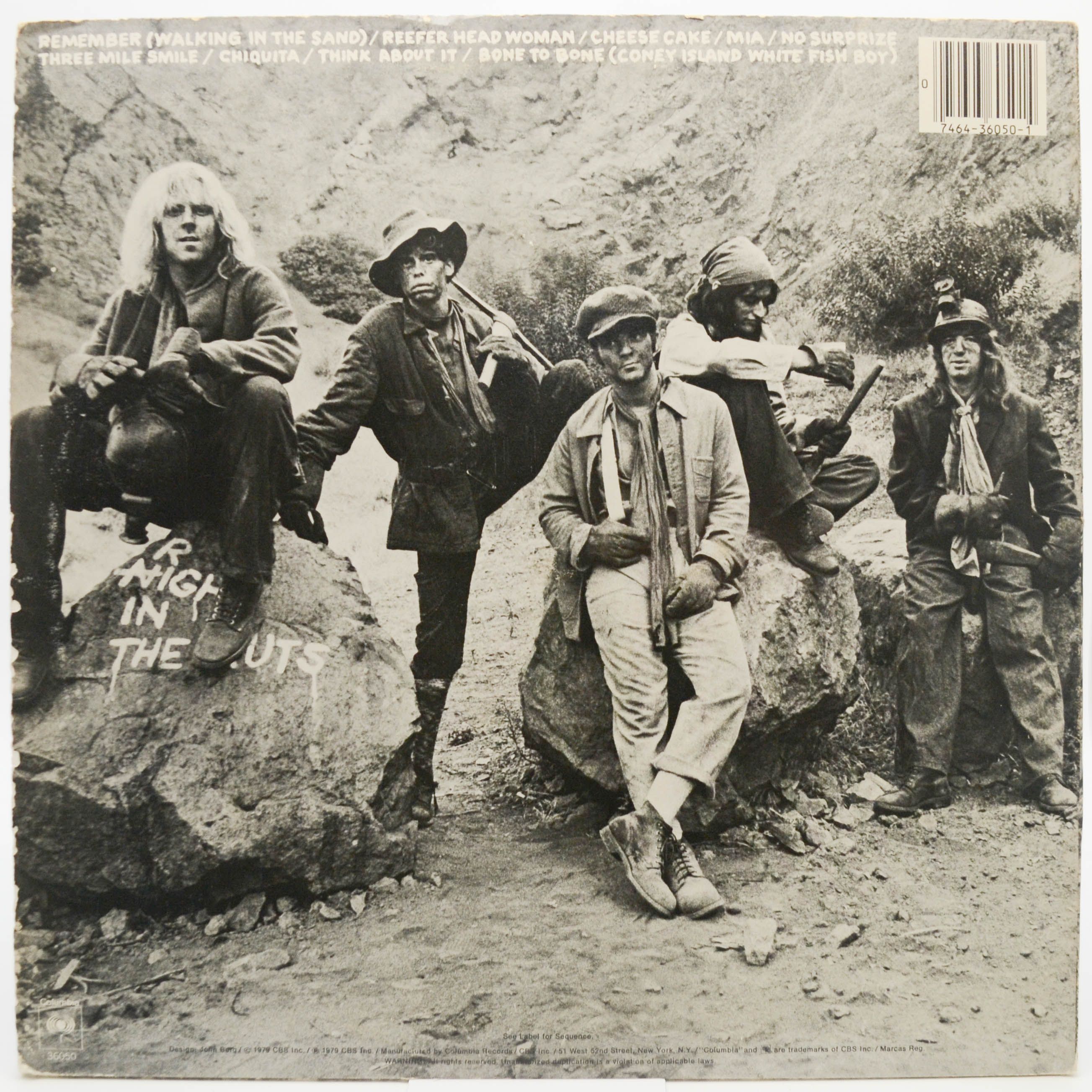 Aerosmith — Night In The Ruts (1-st, USA), 1979