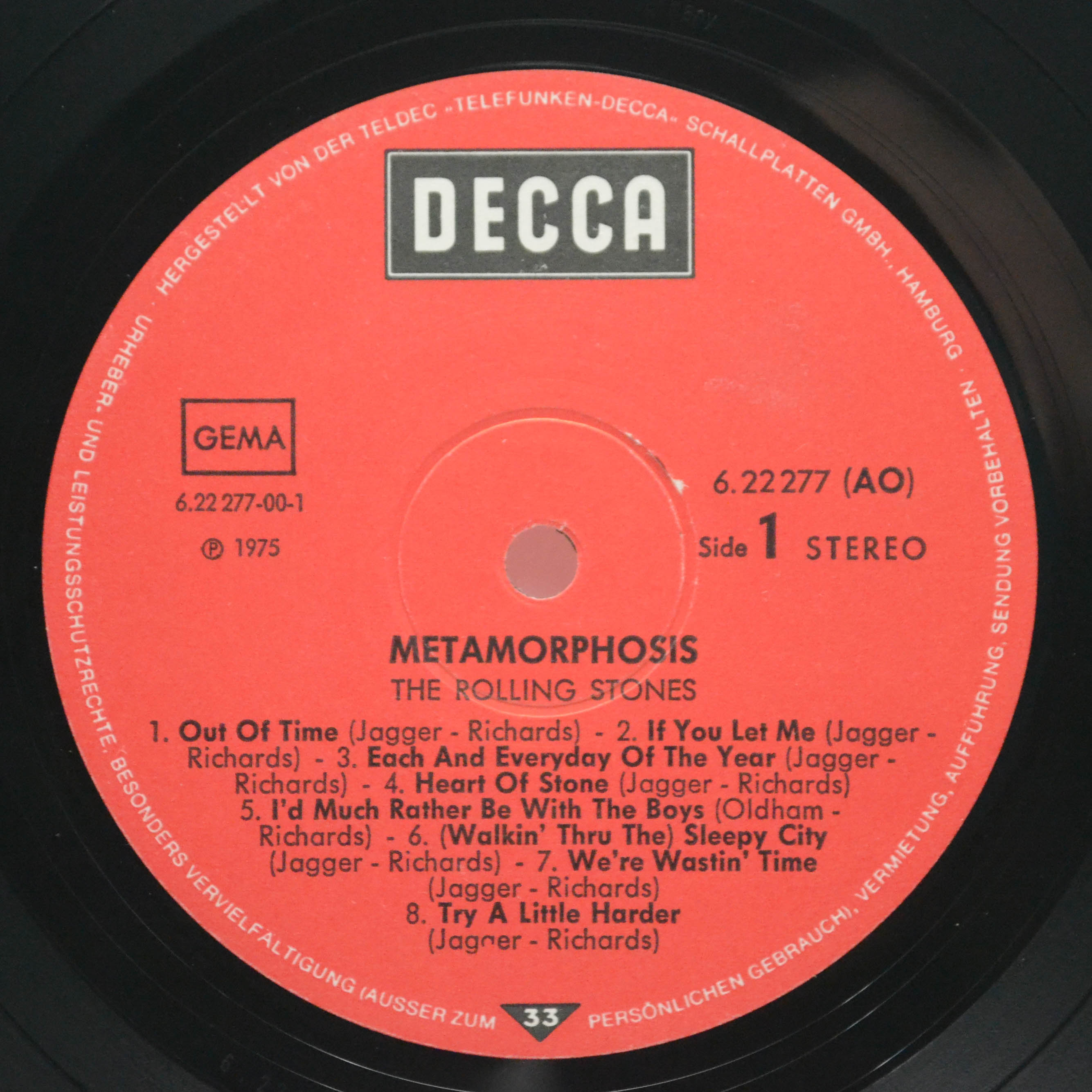 Rolling Stones — Metamorphosis, 1975
