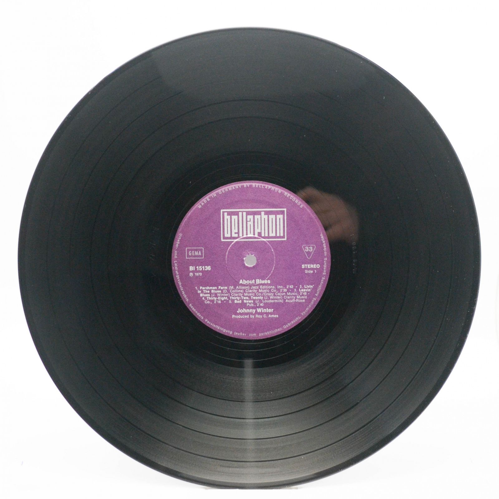 Johnny Winter — About Blues, 1969