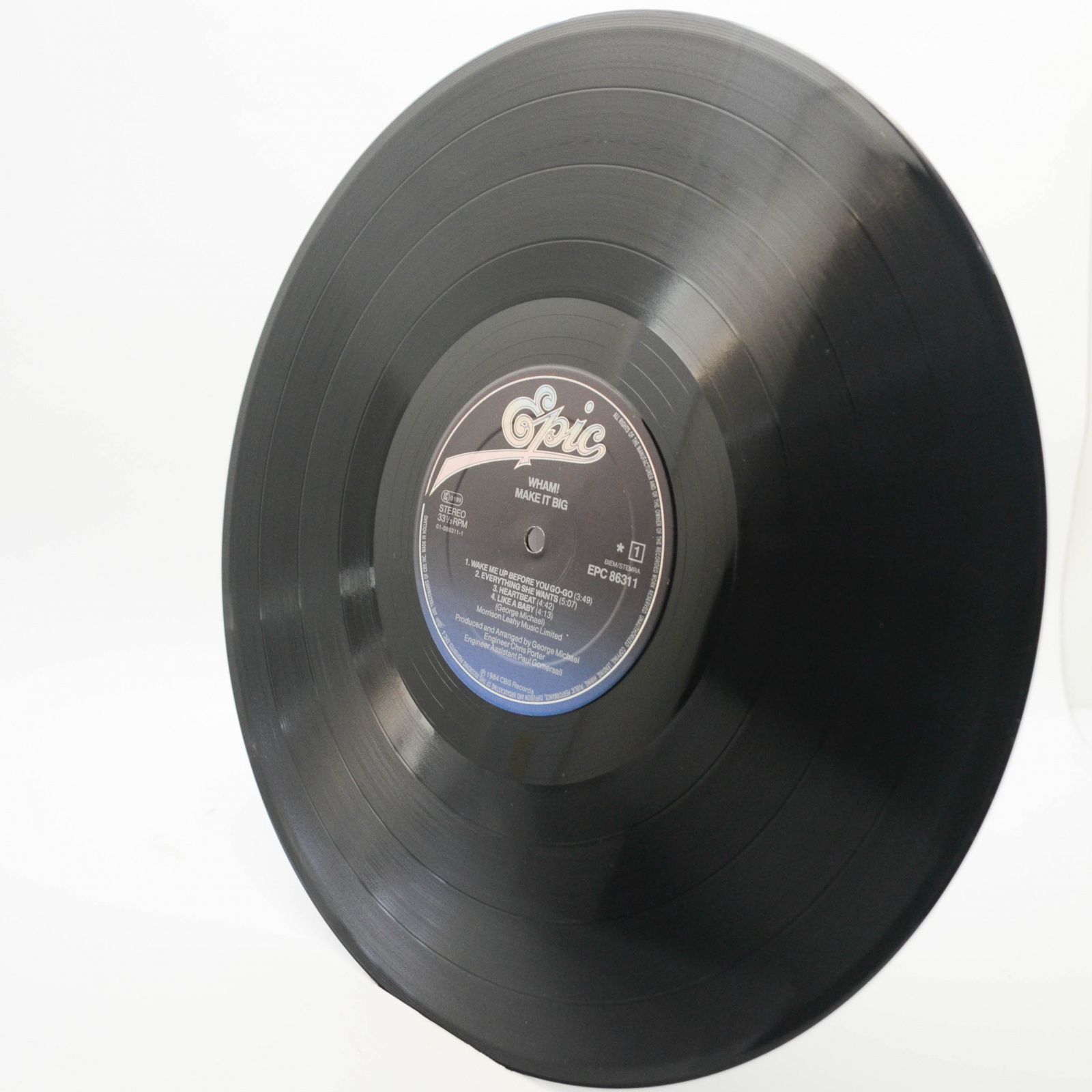 Wham! — Make It Big (poster), 1984