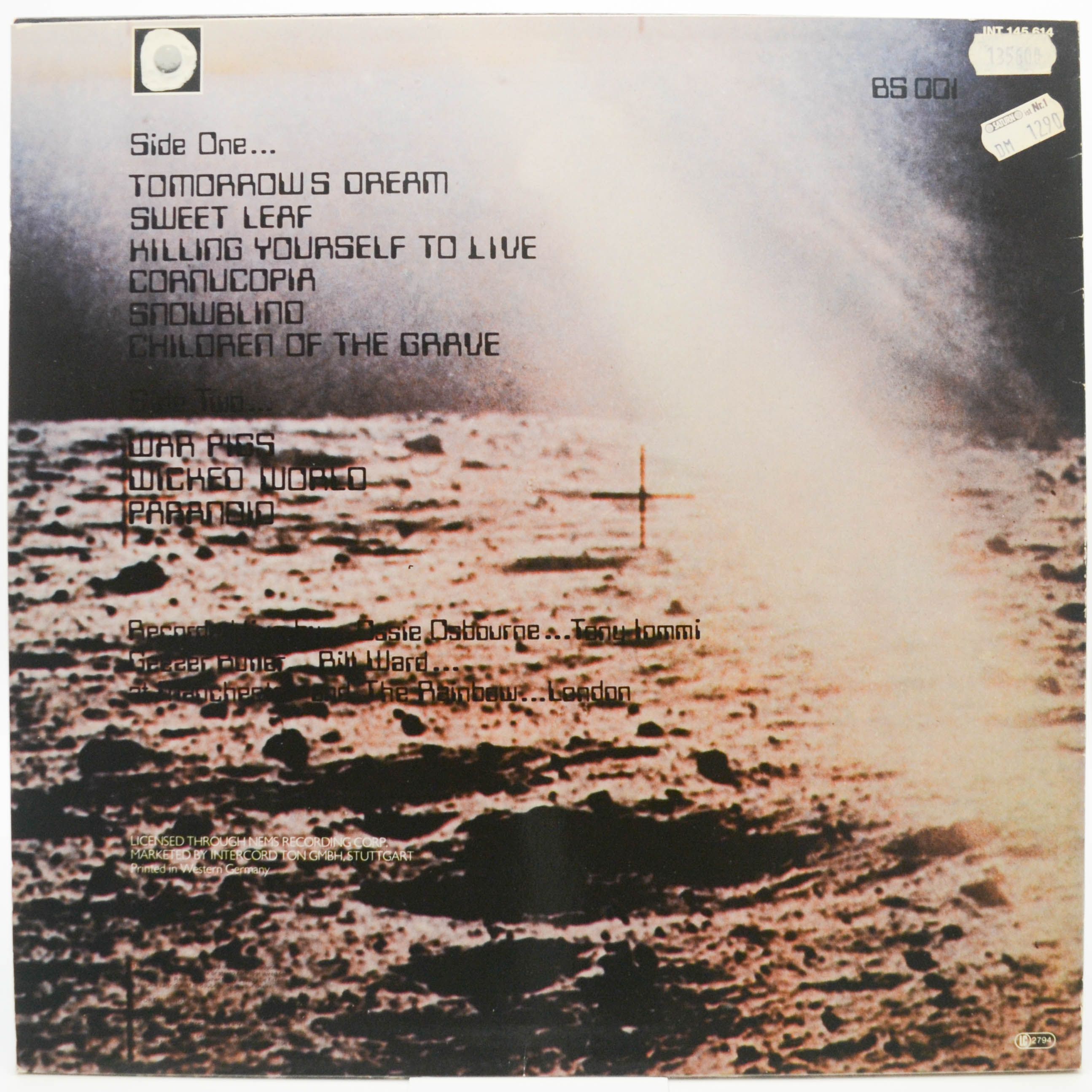 Black Sabbath — Live At Last, 1980