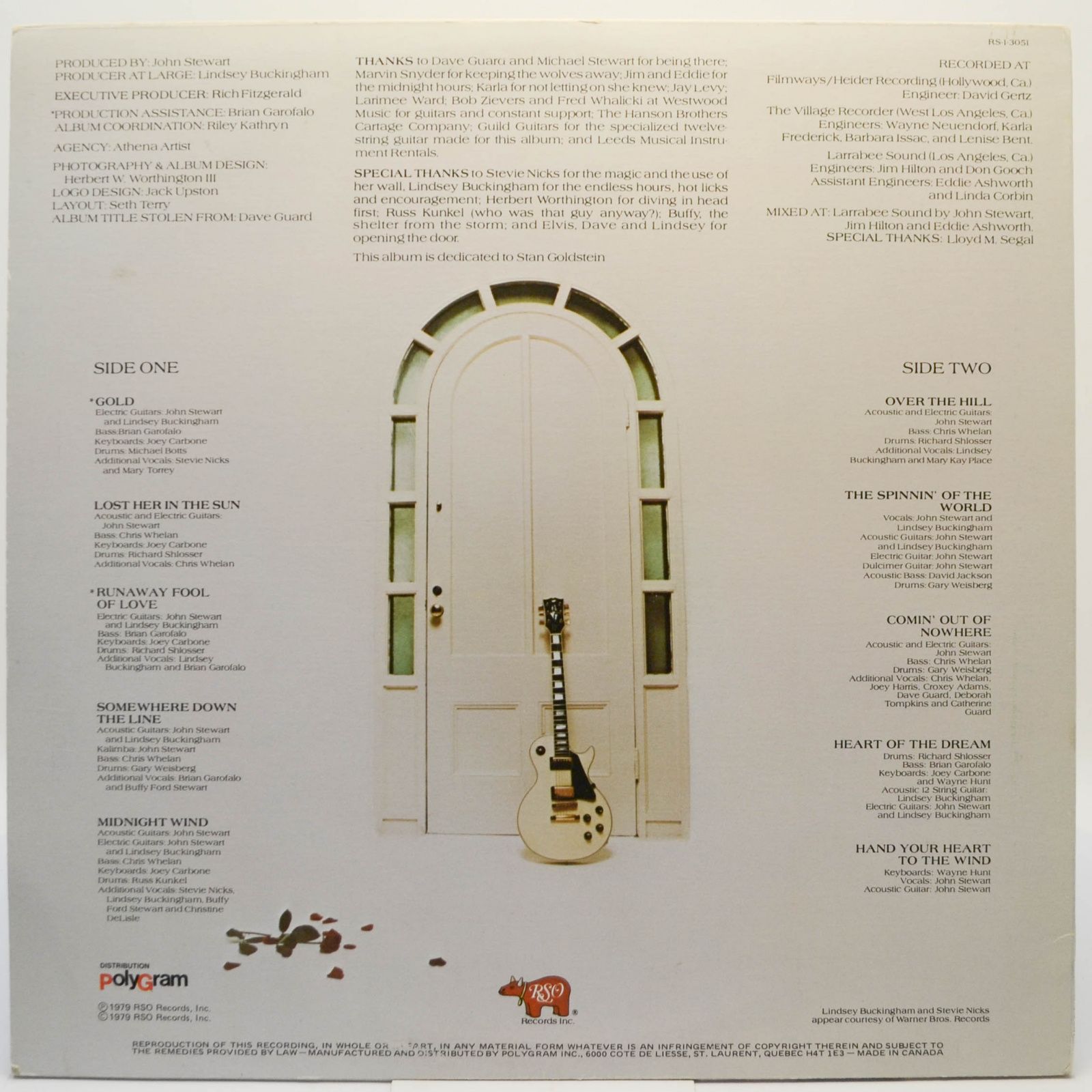 John Stewart — Bombs Away Dream Babies, 1979