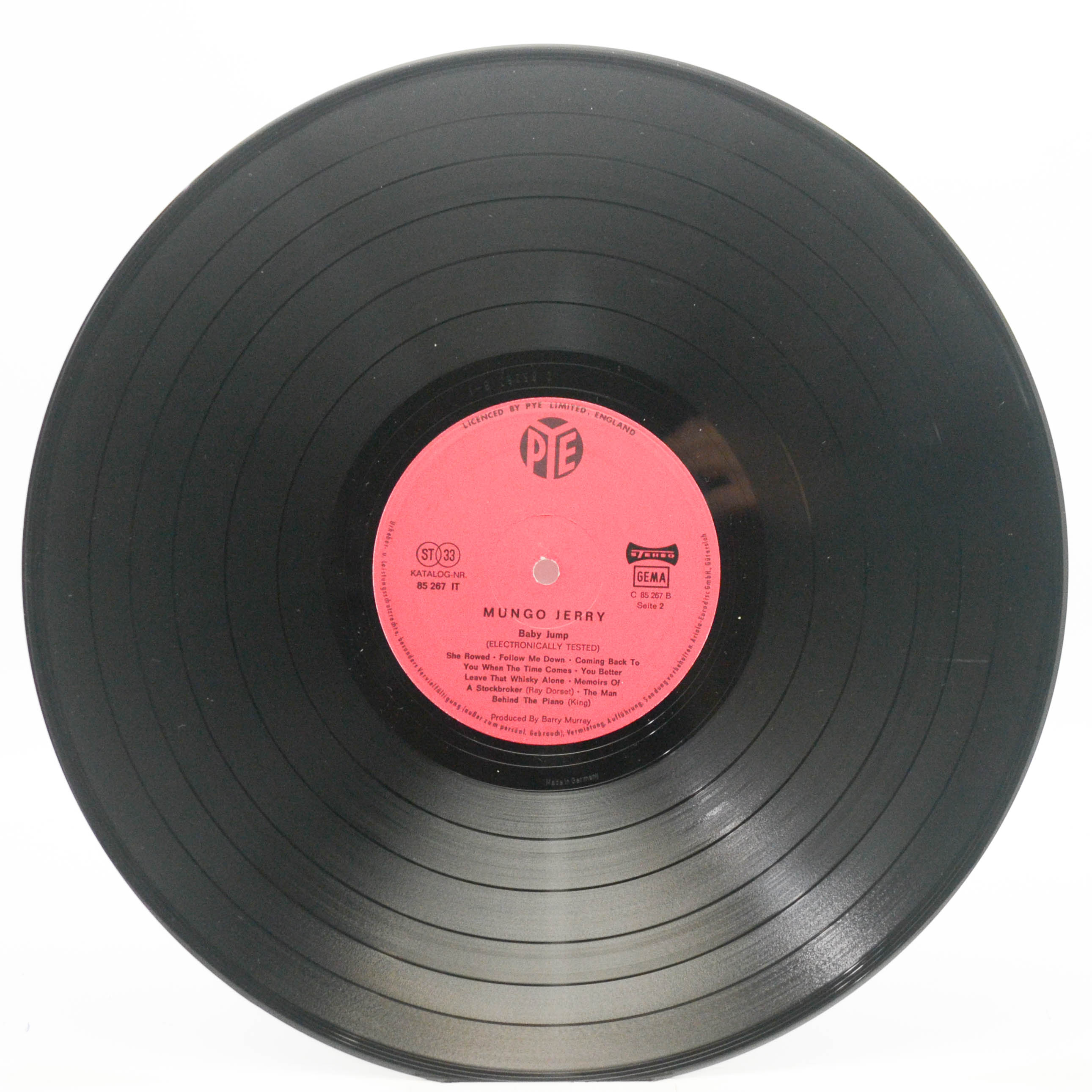 Mungo Jerry — Baby Jump (Electronically Tested), 1971