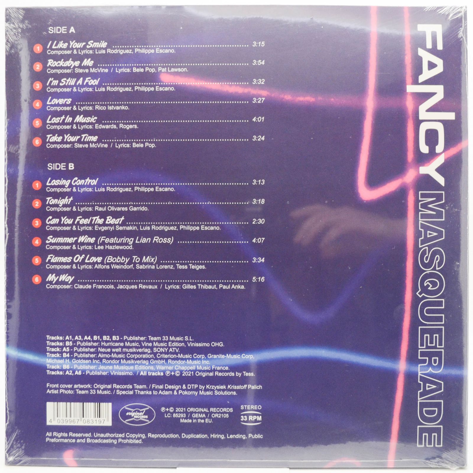 Fancy — Masquerade (Les Marionnettes), 2021