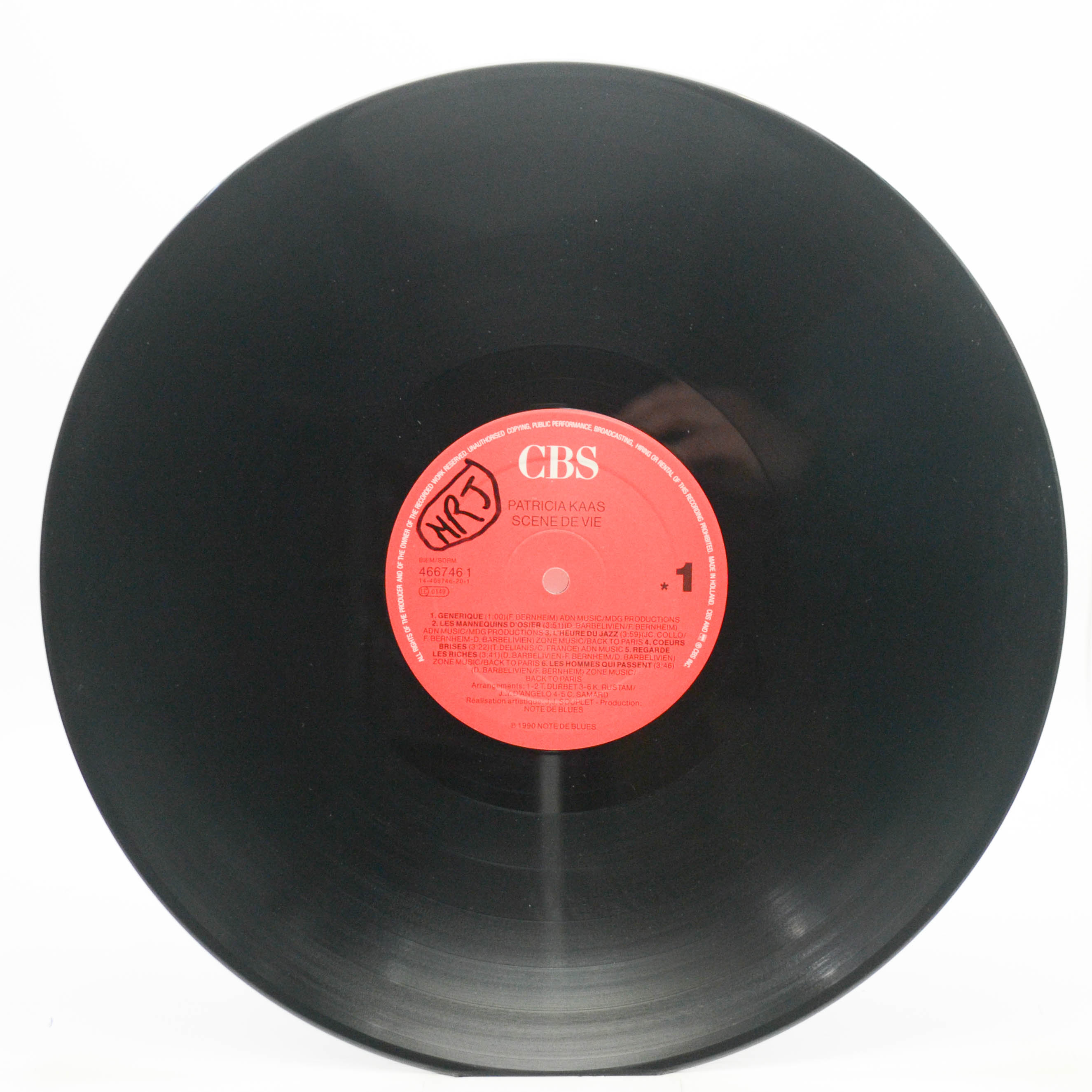 Patricia Kaas — Scène De Vie, 1990