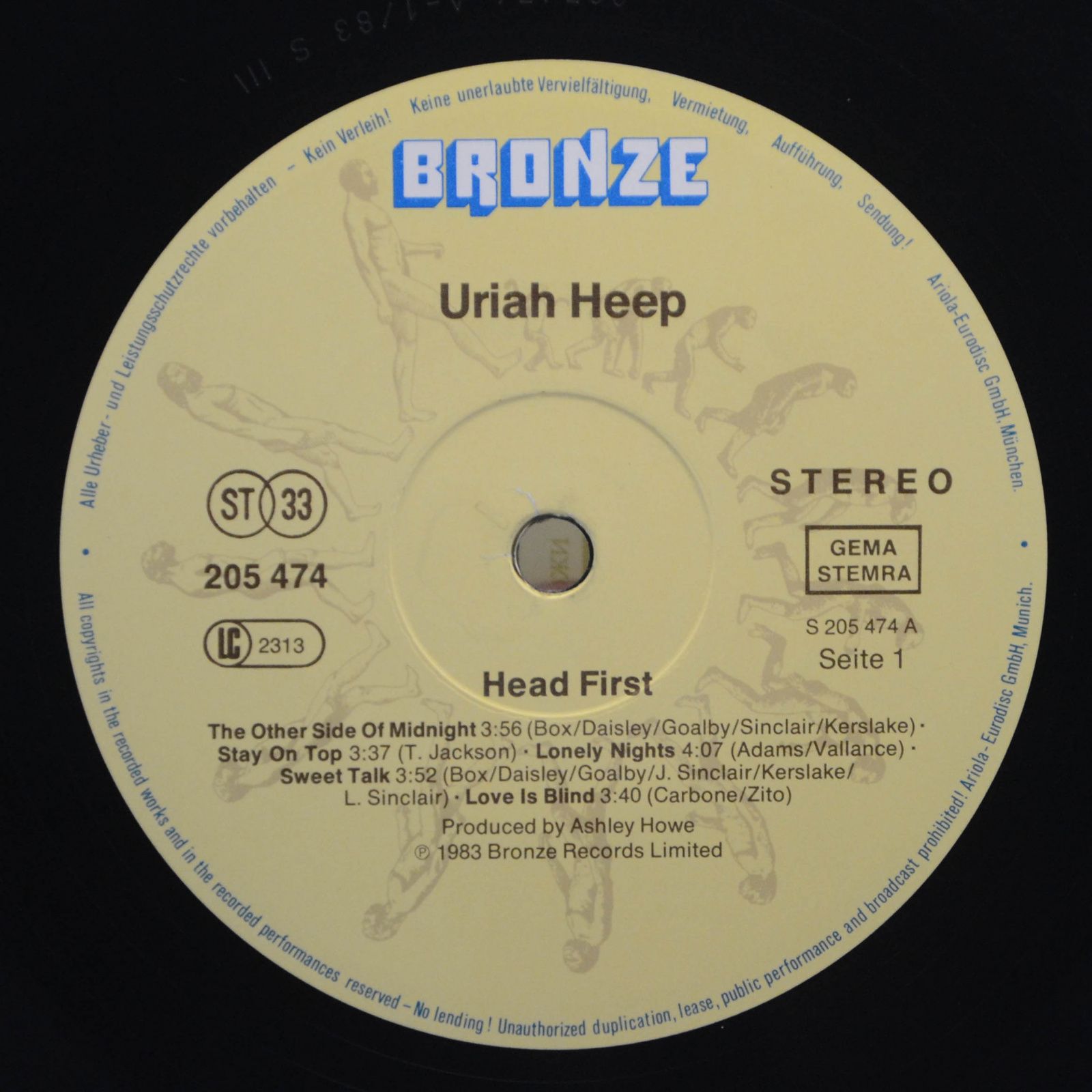 Uriah Heep — Head First, 1983