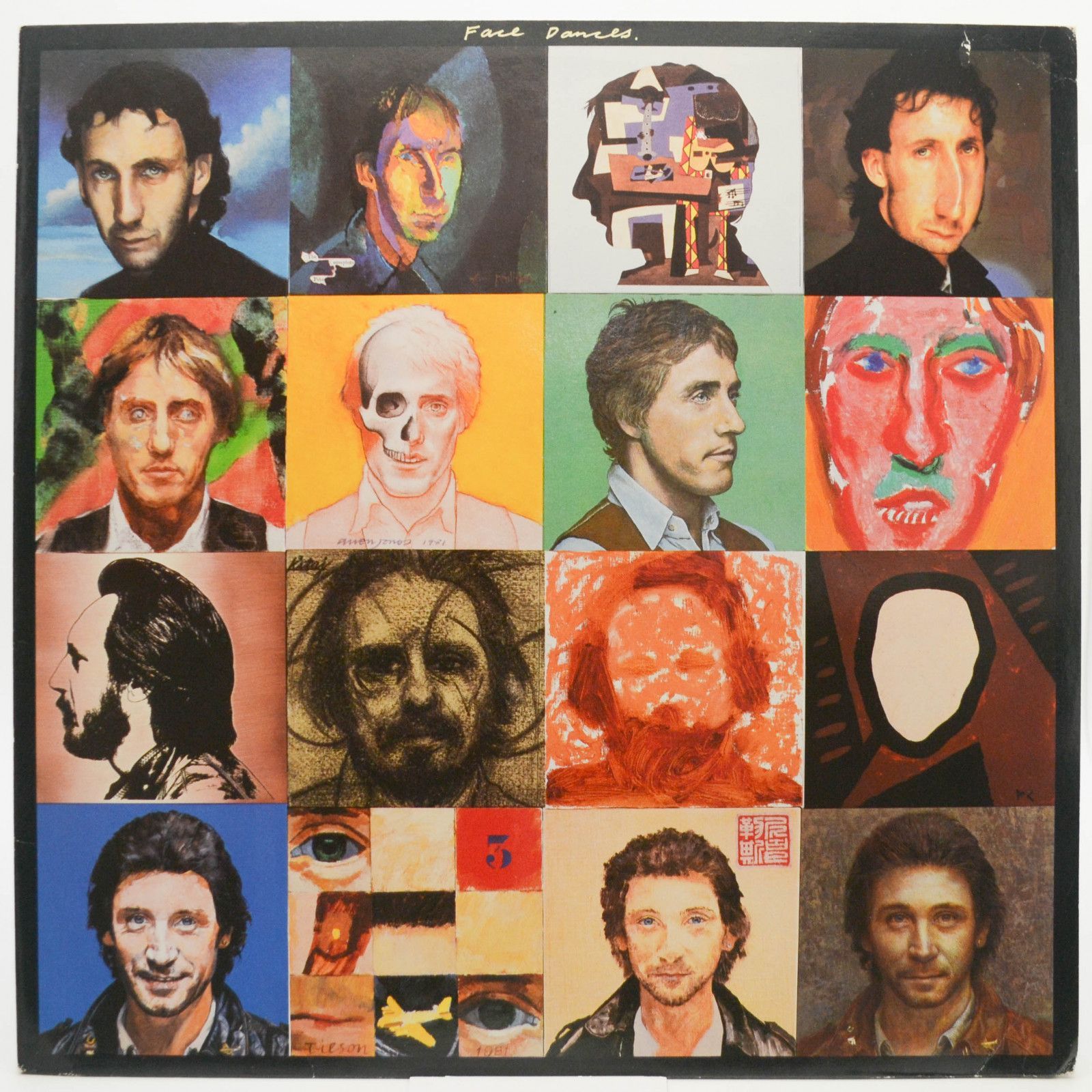 Who — Face Dances (poster), 1981