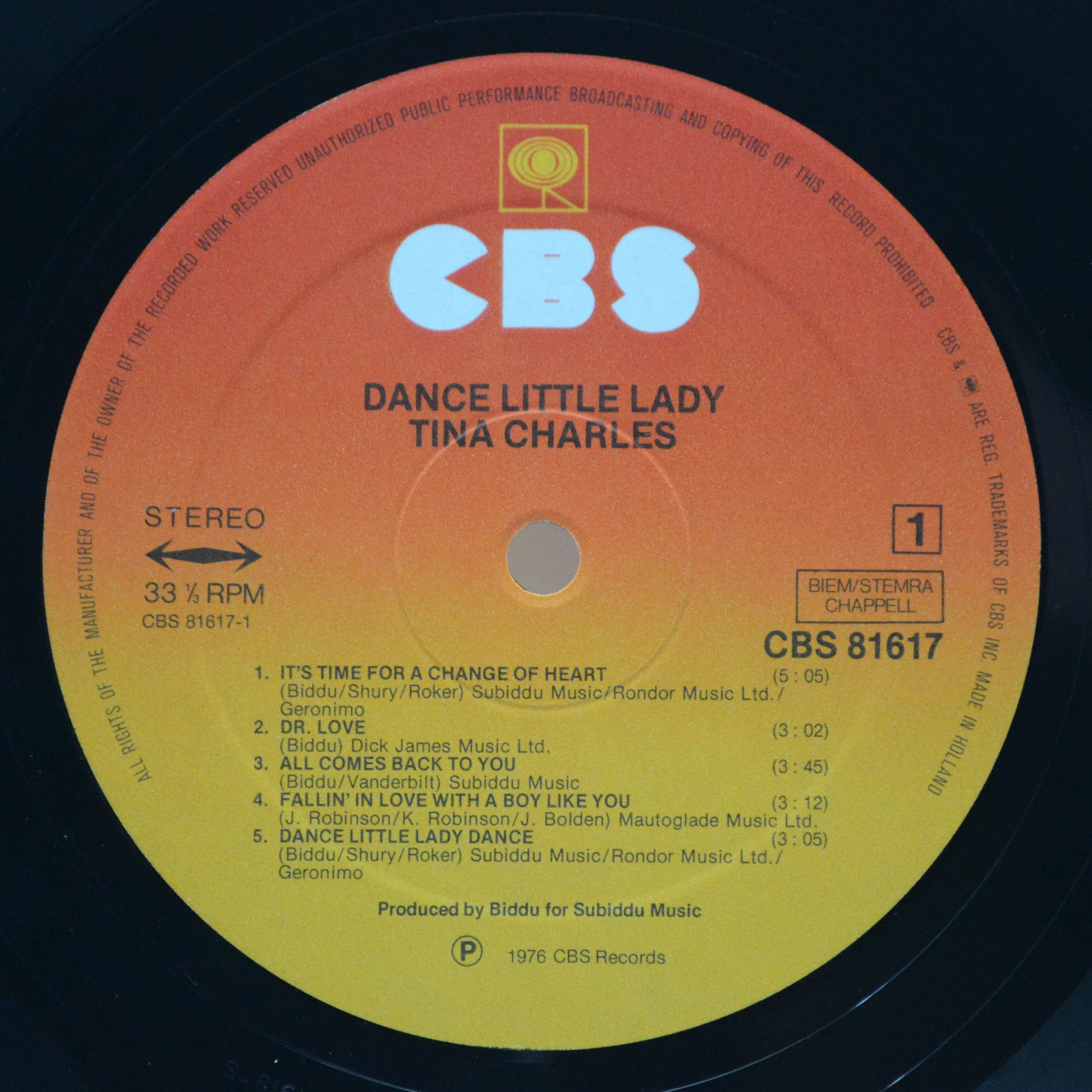 Tina Charles — Dance Little Lady, 1976