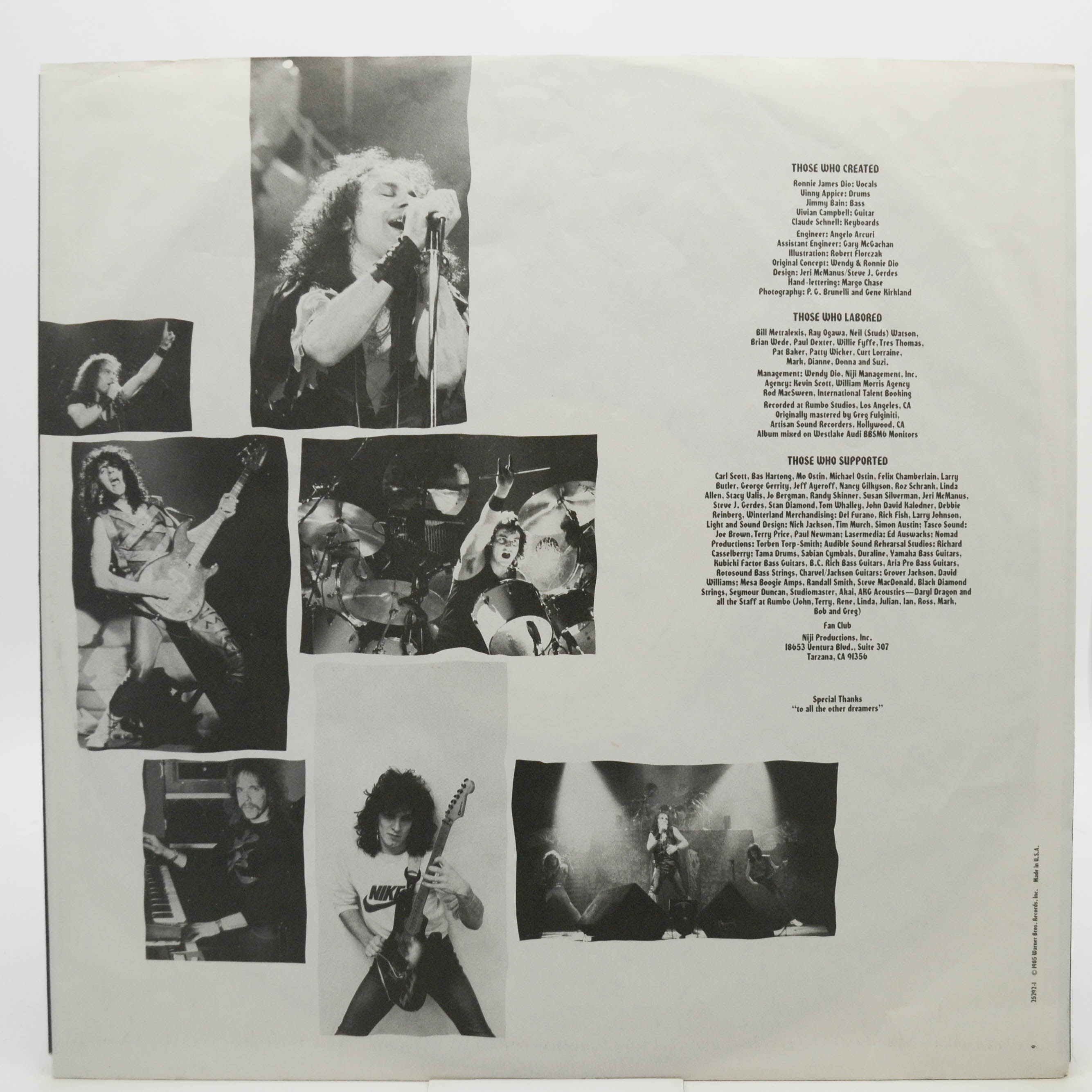 Dio — Sacred Heart (USA), 1985