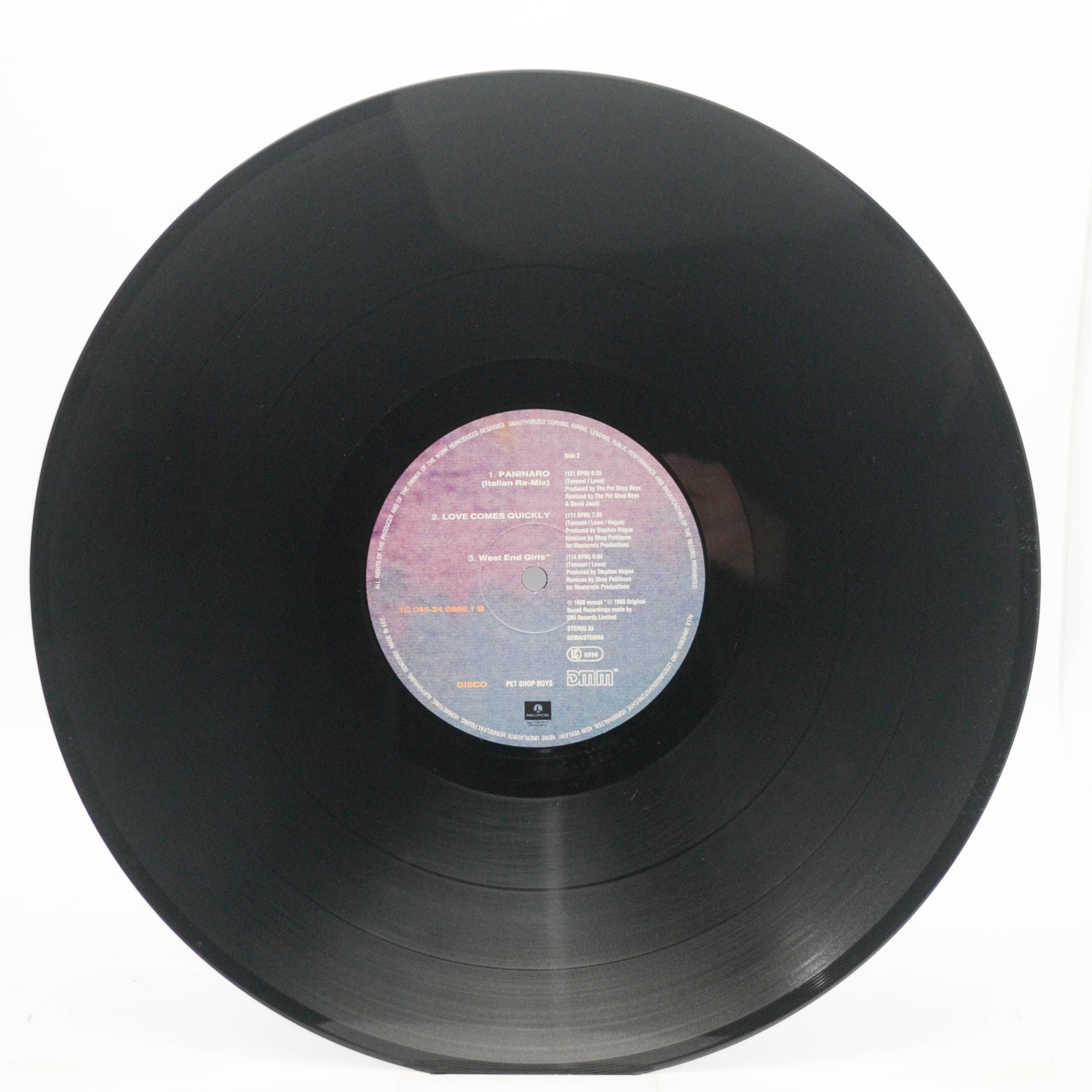 Pet Shop Boys — Disco, 1986