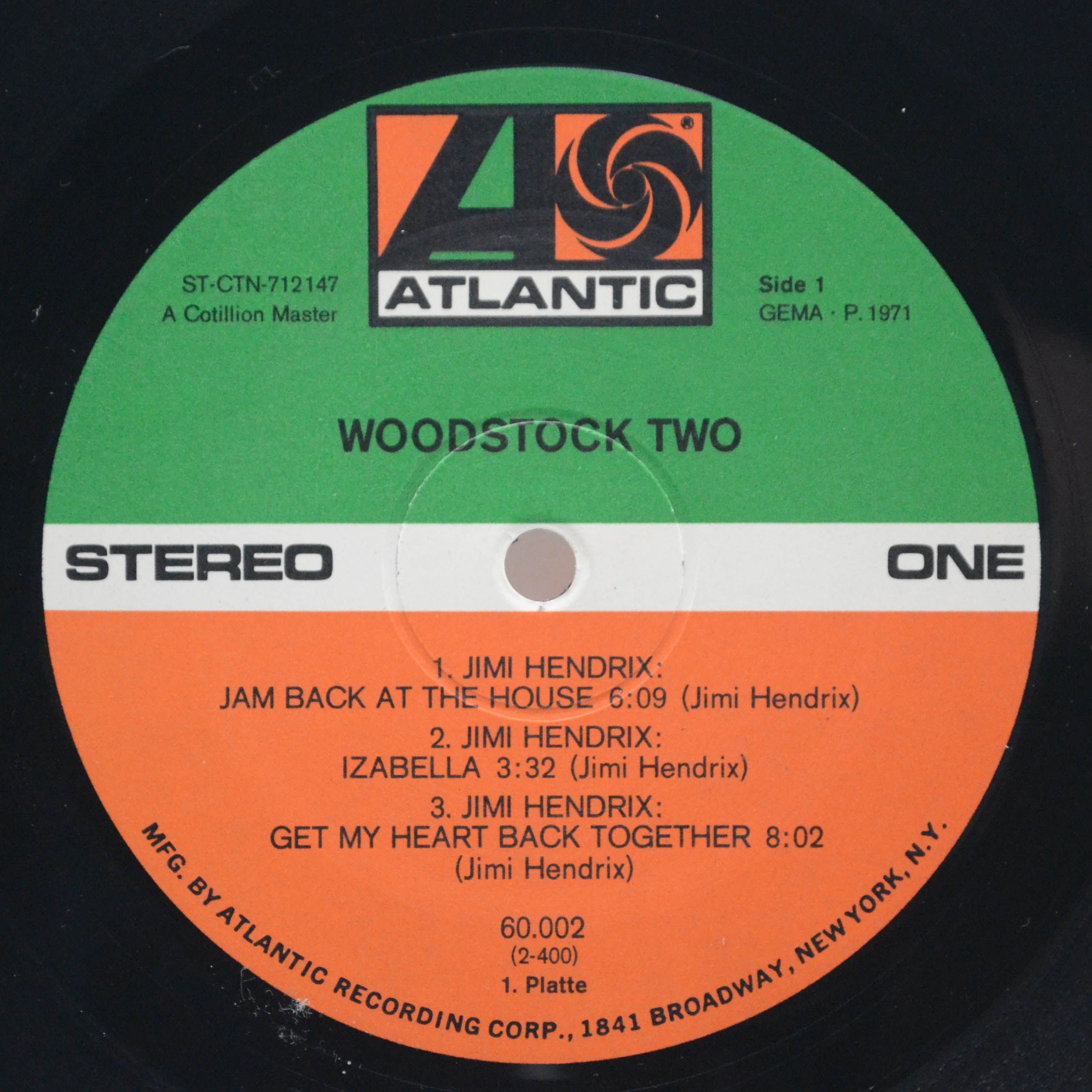 Various — Woodstock Two (2LP), 1971