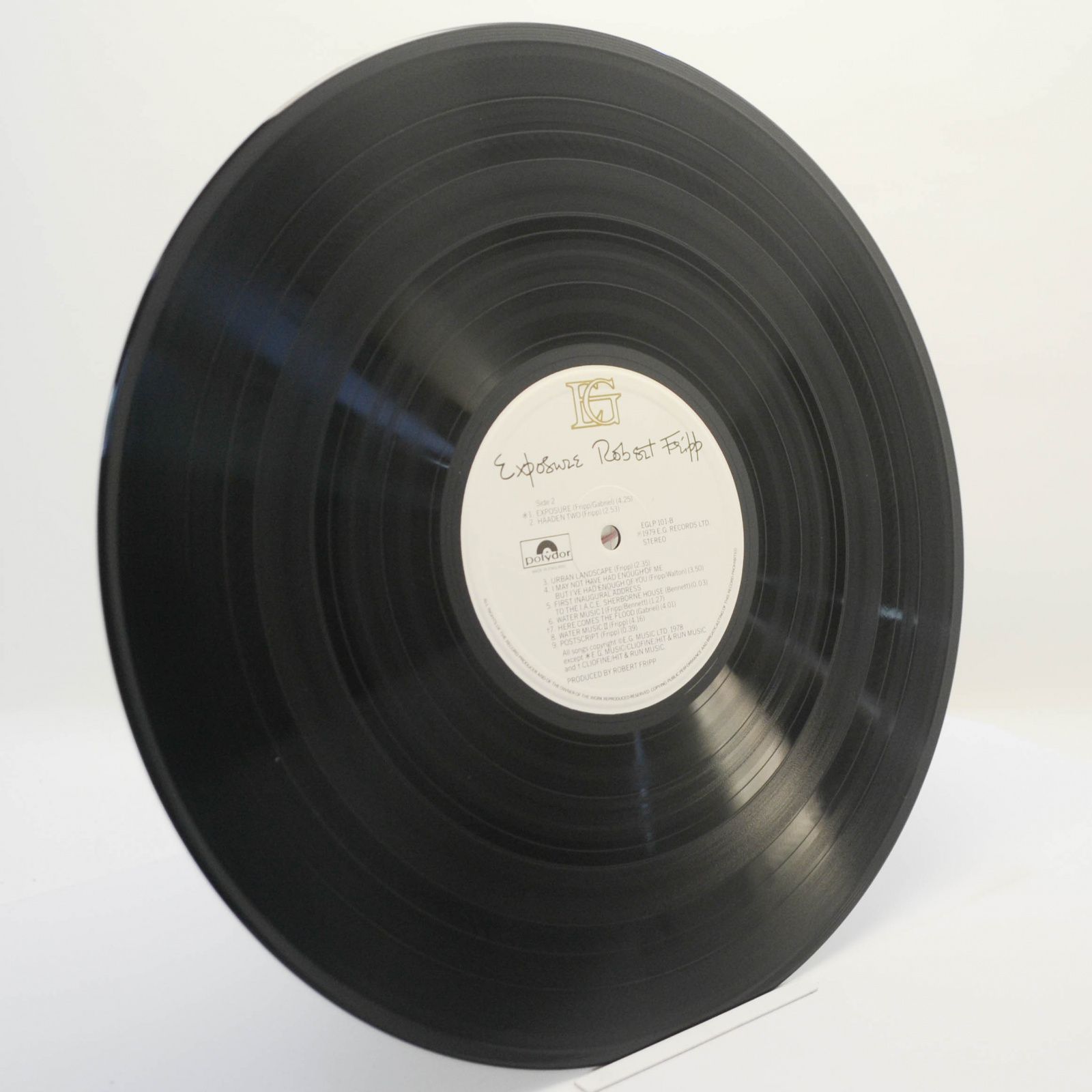 Robert Fripp — Exposure (1-st, UK), 1979