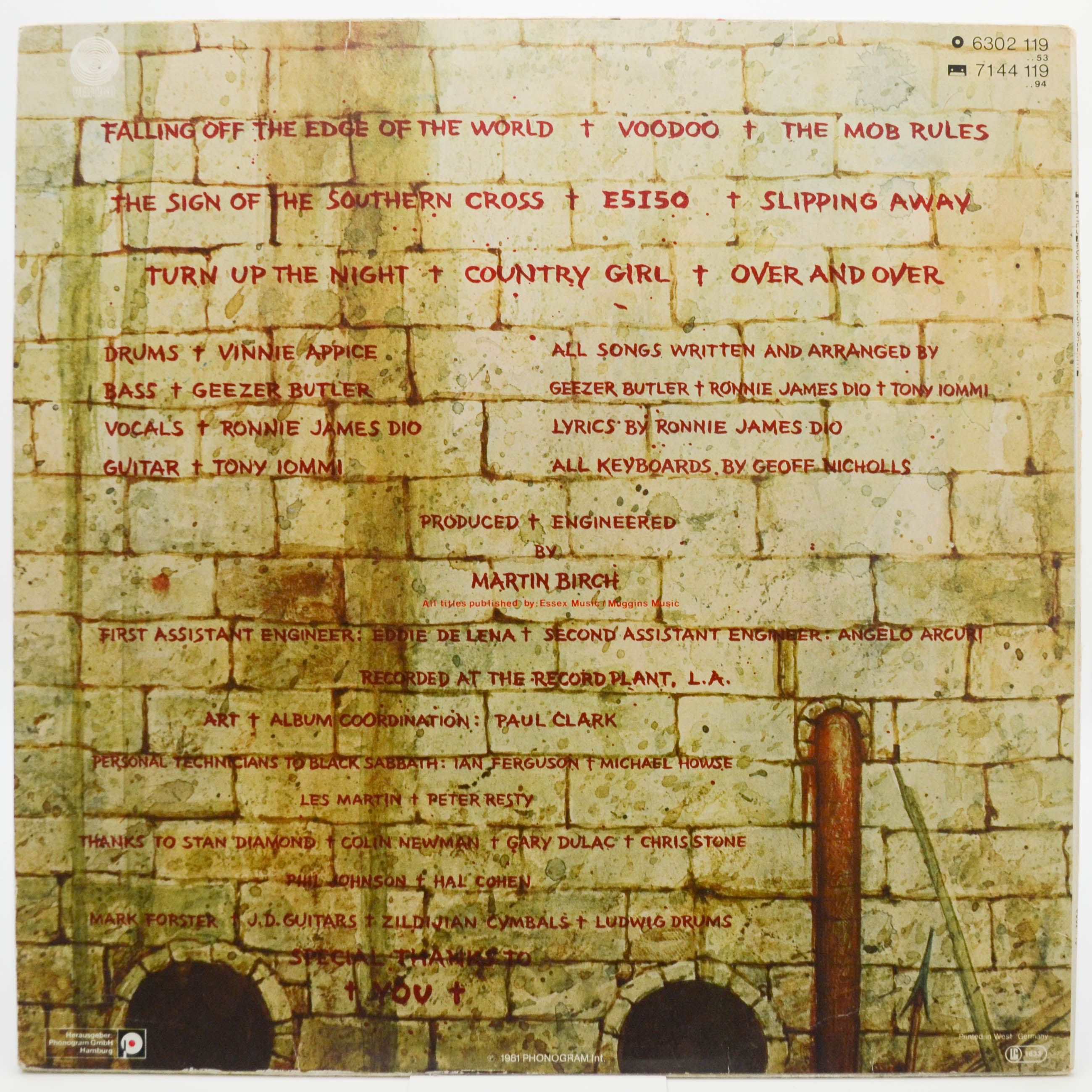 Black Sabbath — Mob Rules, 1981