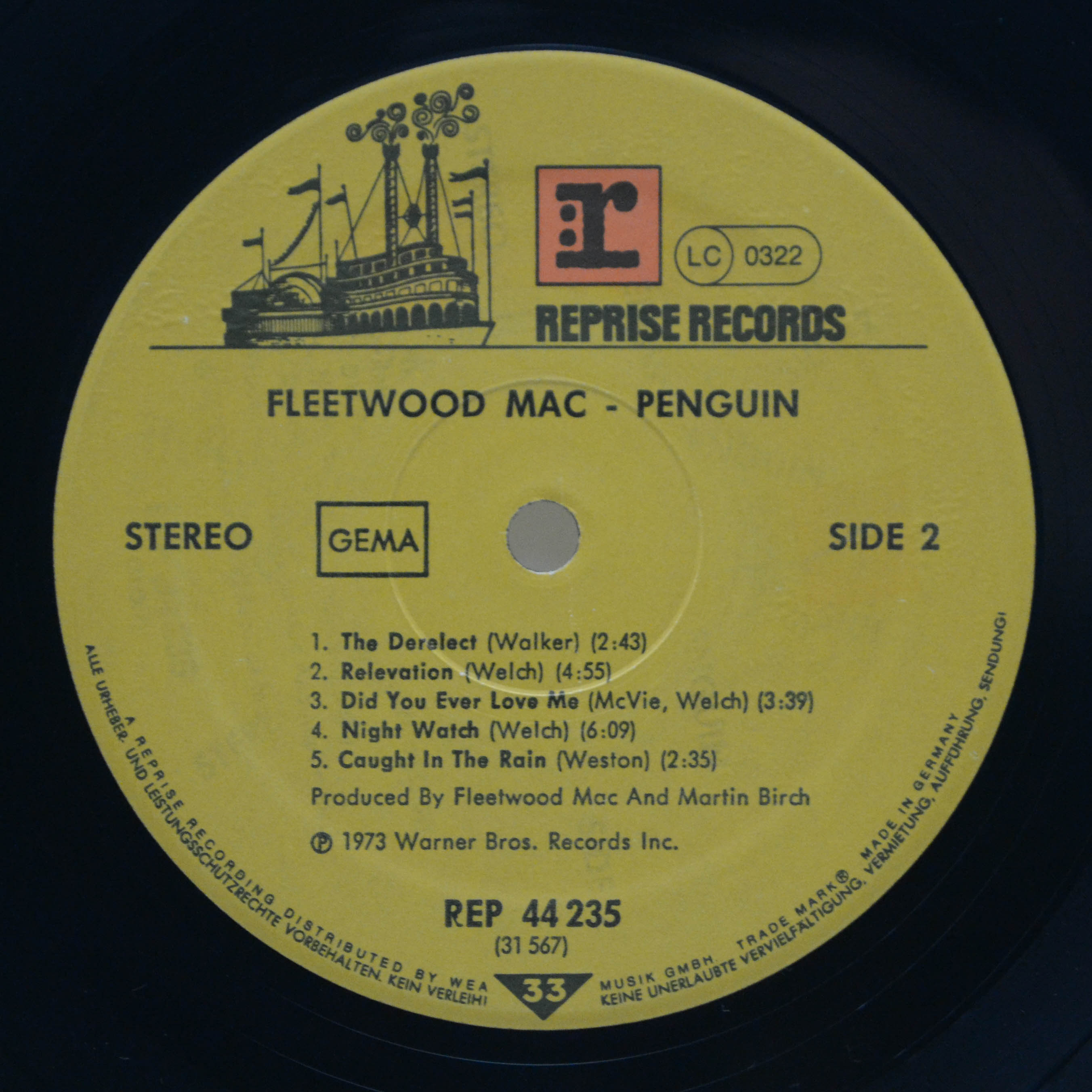 Fleetwood Mac — Penguin, 1973
