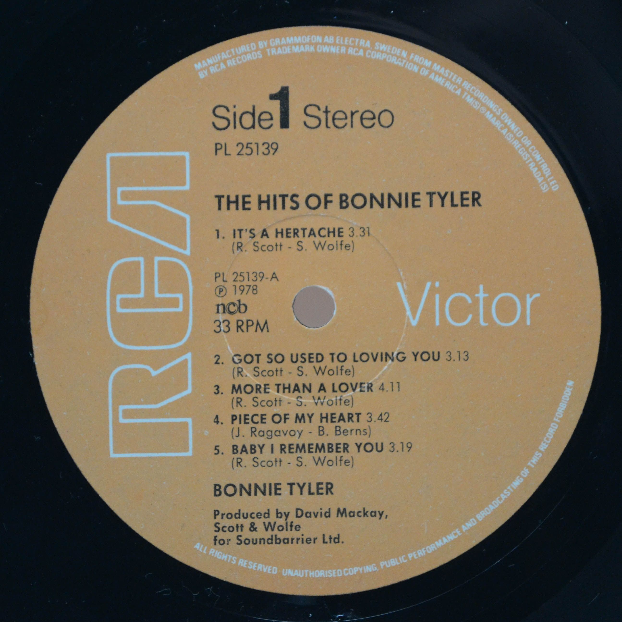 Bonnie Tyler — The Hits Of Bonnie Tyler, 1978