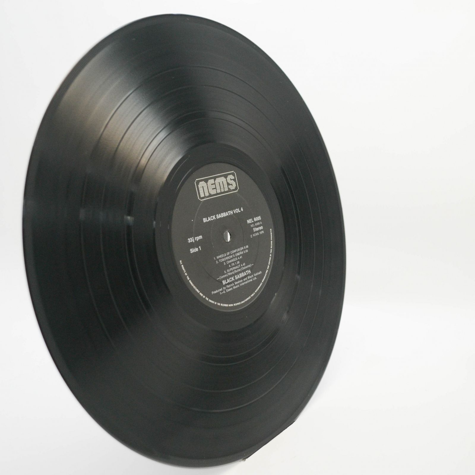 Black Sabbath — Black Sabbath Vol 4 (UK), 1972