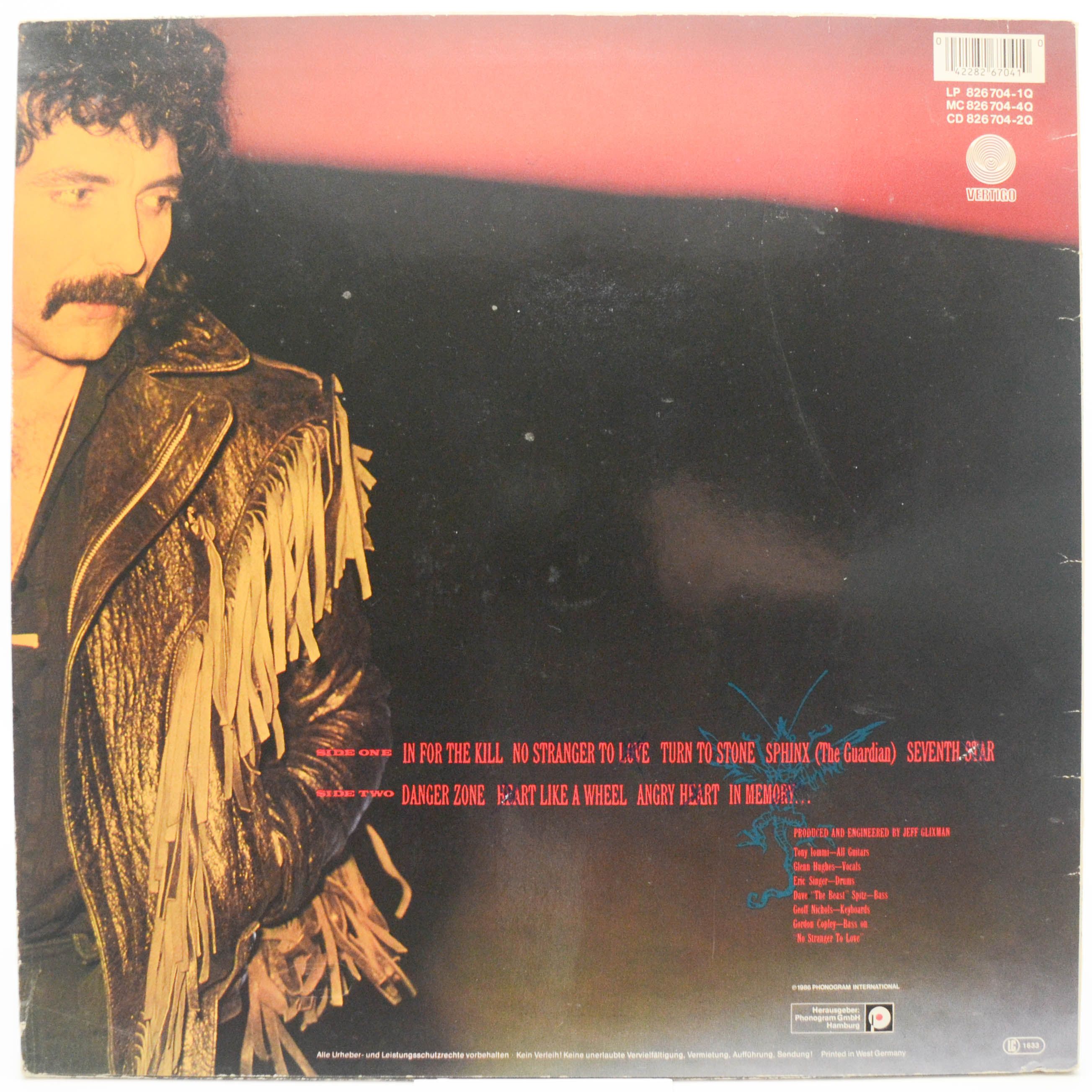 Black Sabbath Featuring Tony Iommi — Seventh Star, 1986