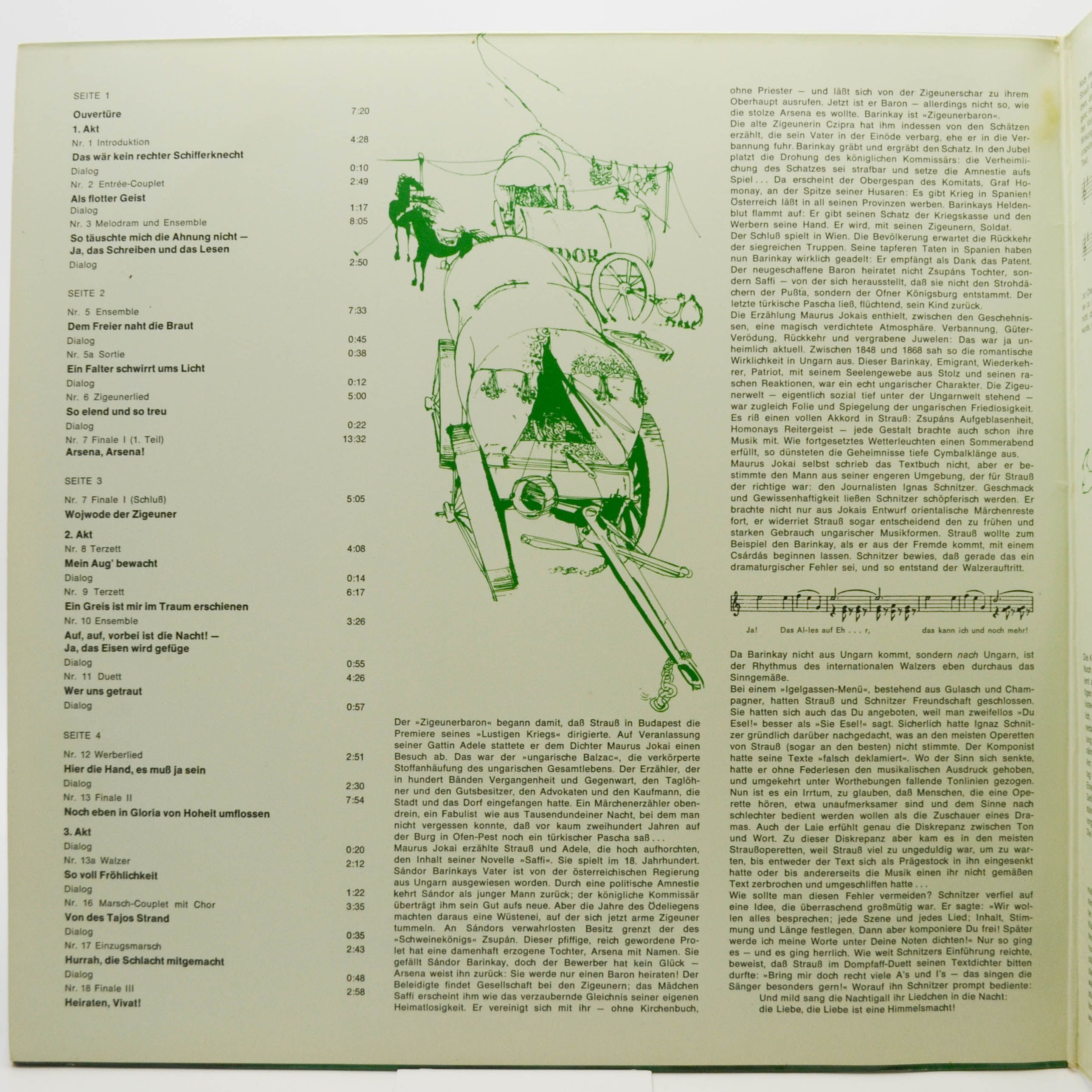 Johann Strauß, Robert Stolz — Der Zigeunerbaron (2LP), 1964