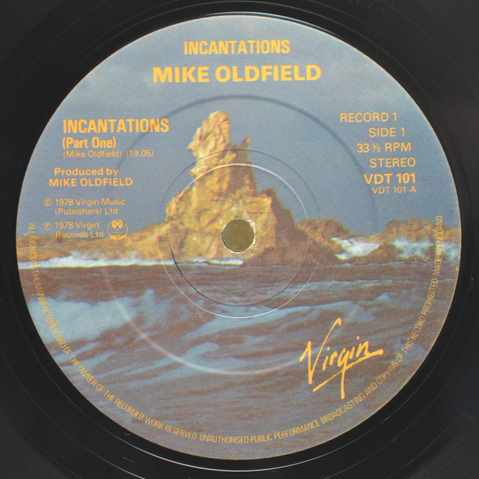 Mike Oldfield — Incantations (2LP, 1-st, UK), 1978