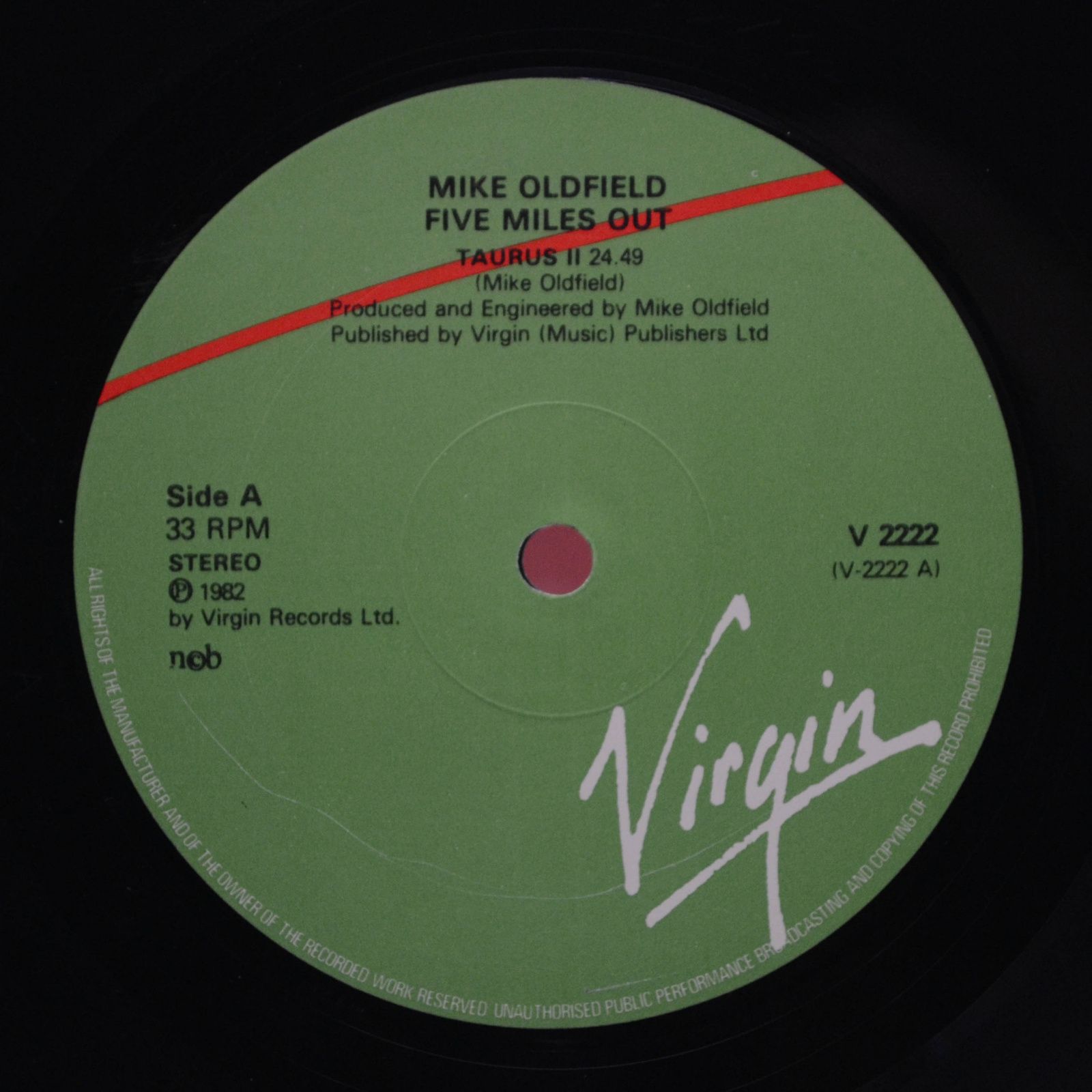 Mike Oldfield — Five Miles Out, 1982