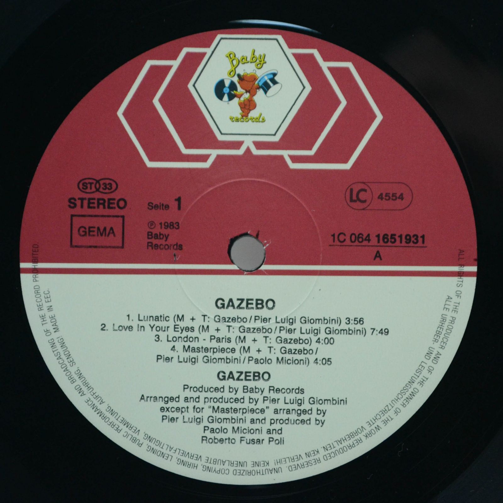 Gazebo — I Like Chopin, 1983