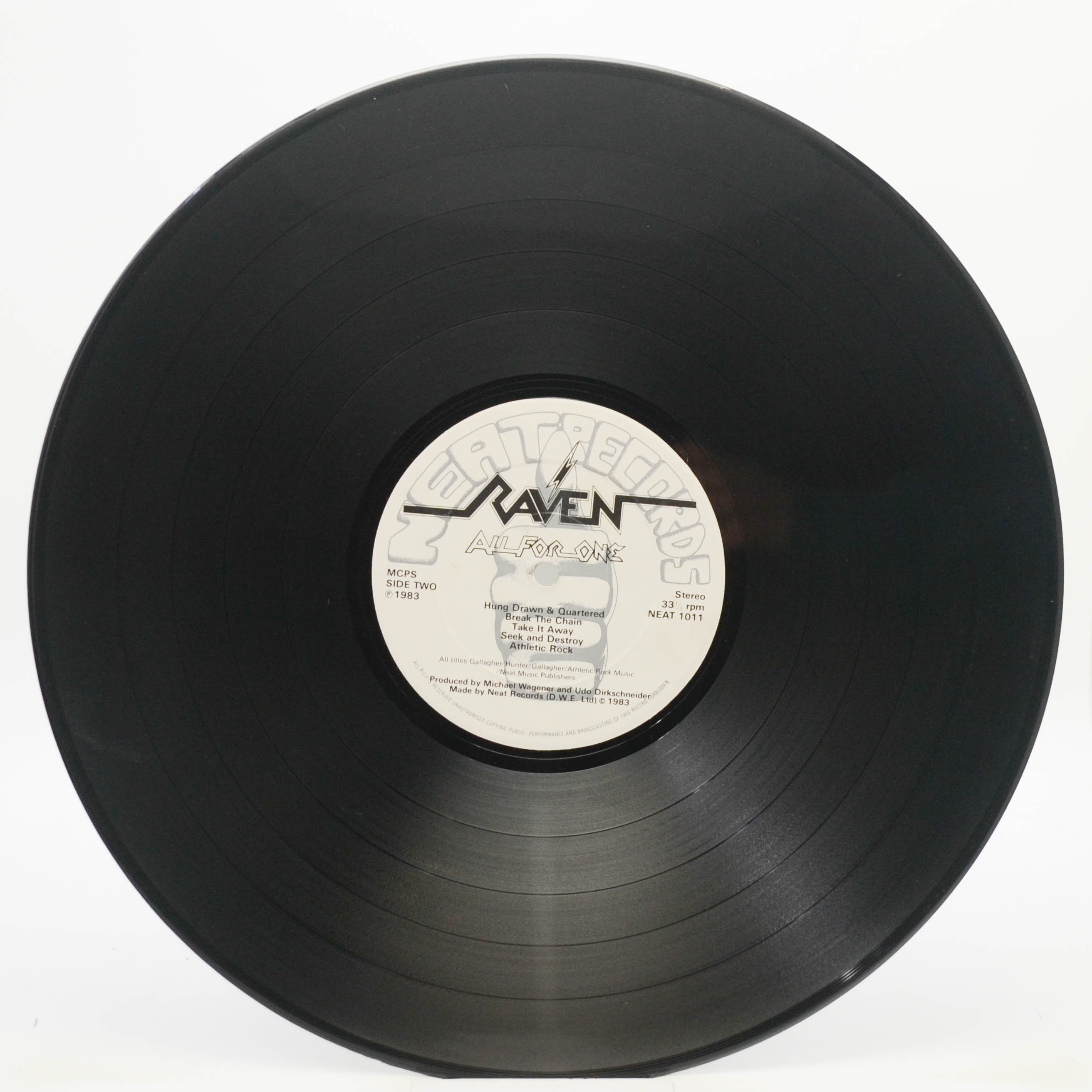 Raven — All For One (1-st, UK), 1983