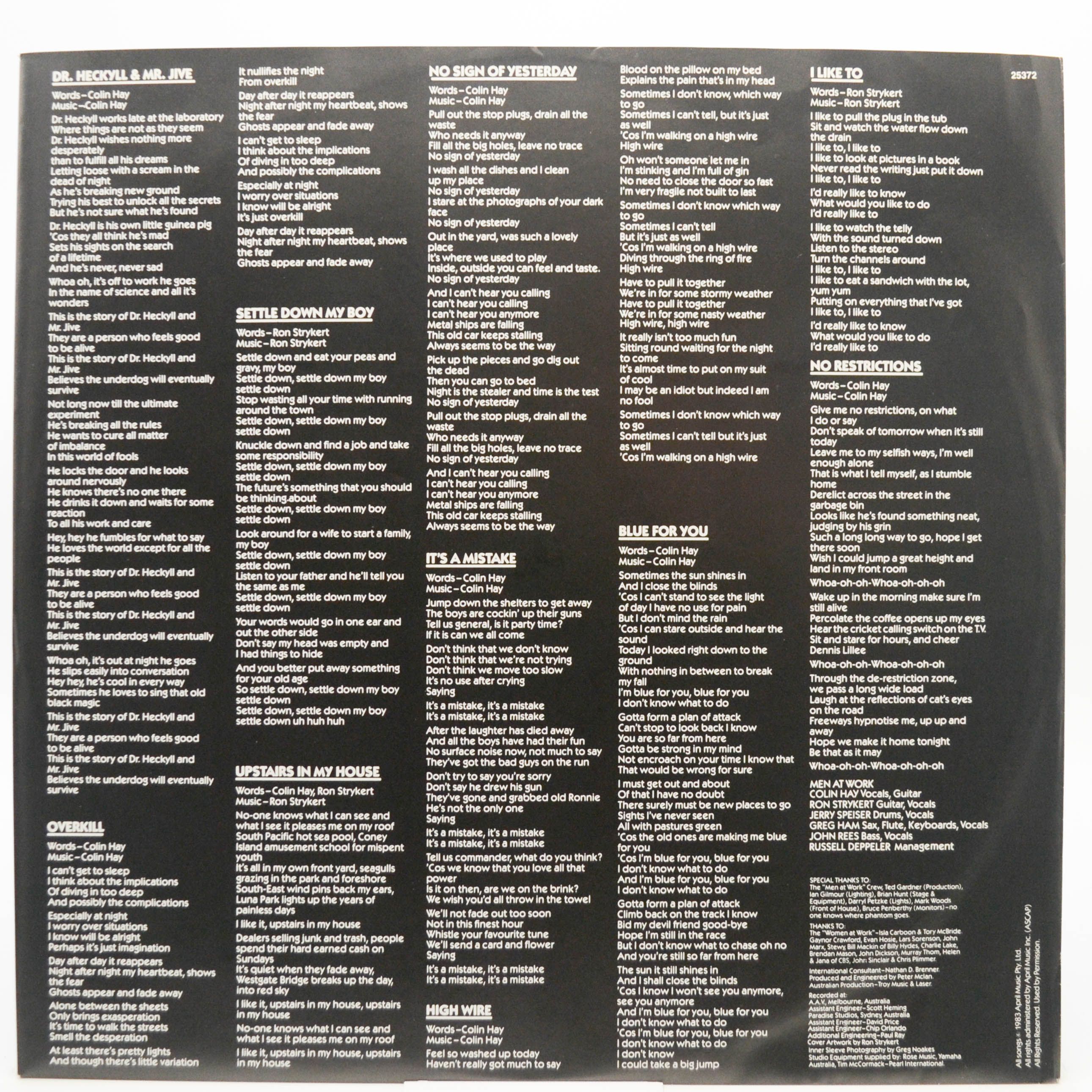 Men At Work — Cargo, 1983