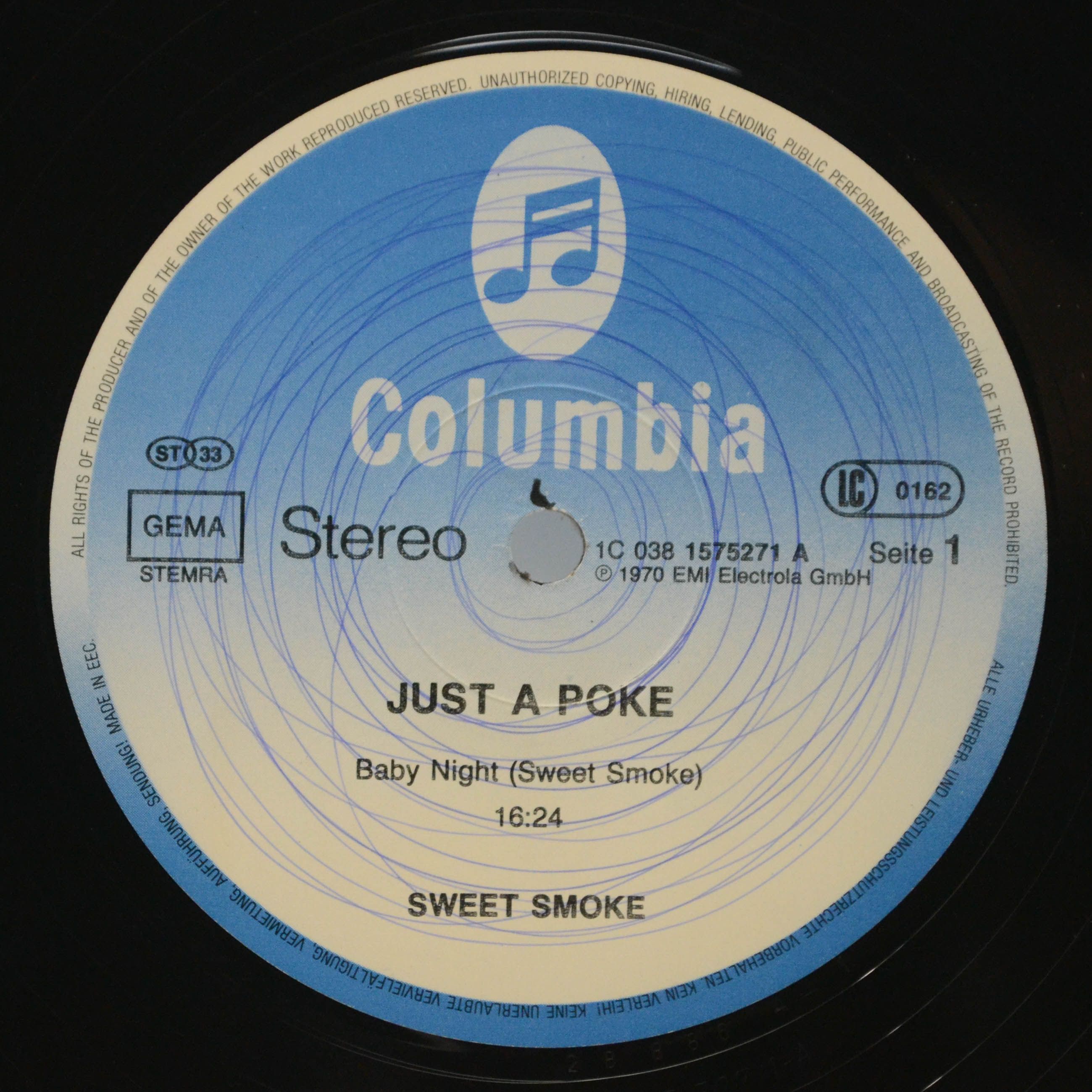 Sweet Smoke — Just A Poke, 1970