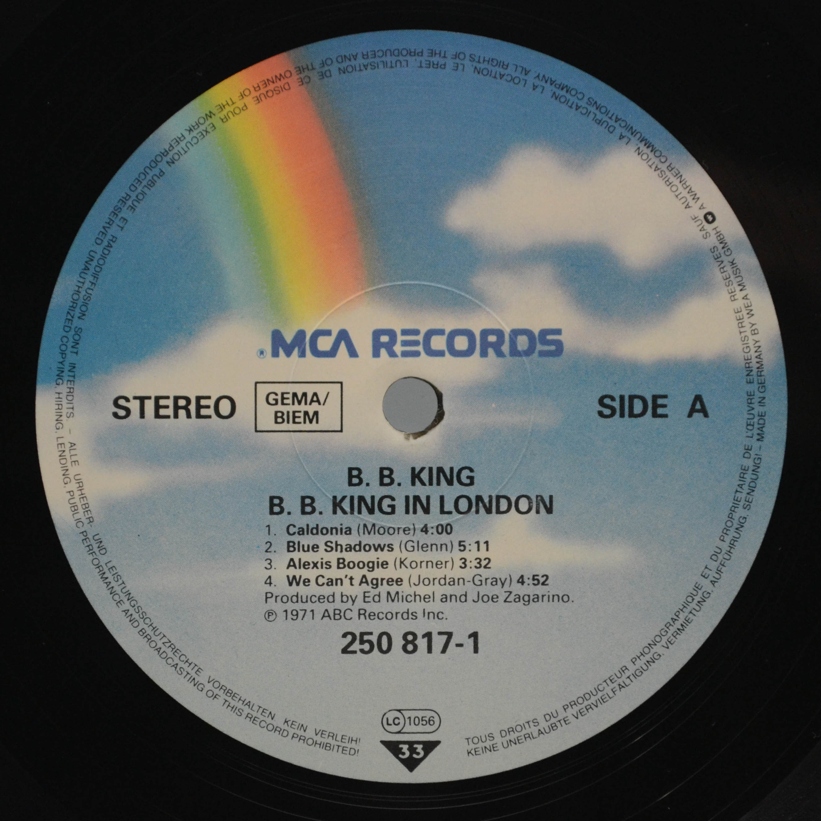 B.B. King — In London, 1971