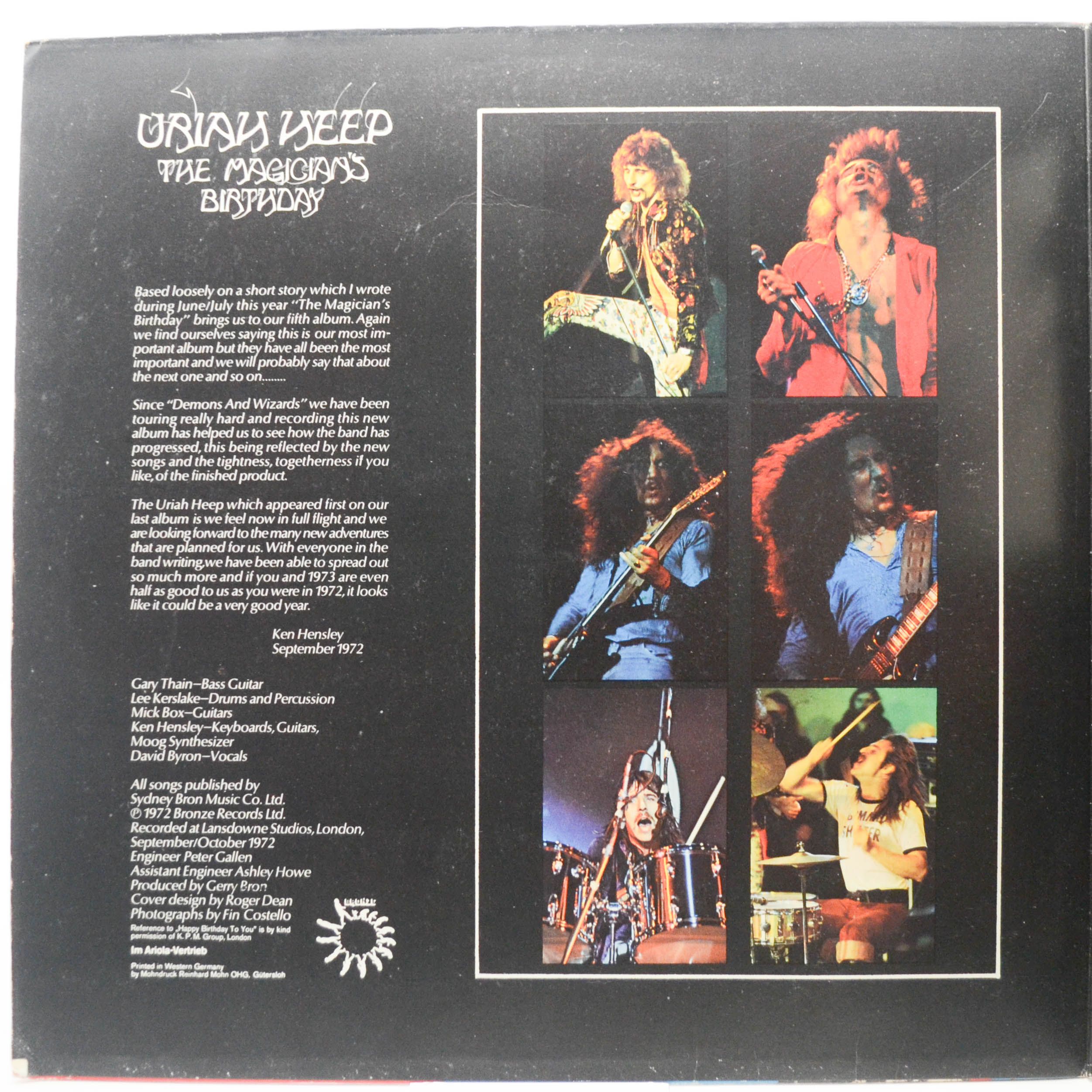 Uriah Heep — The Magician's Birthday, 1972