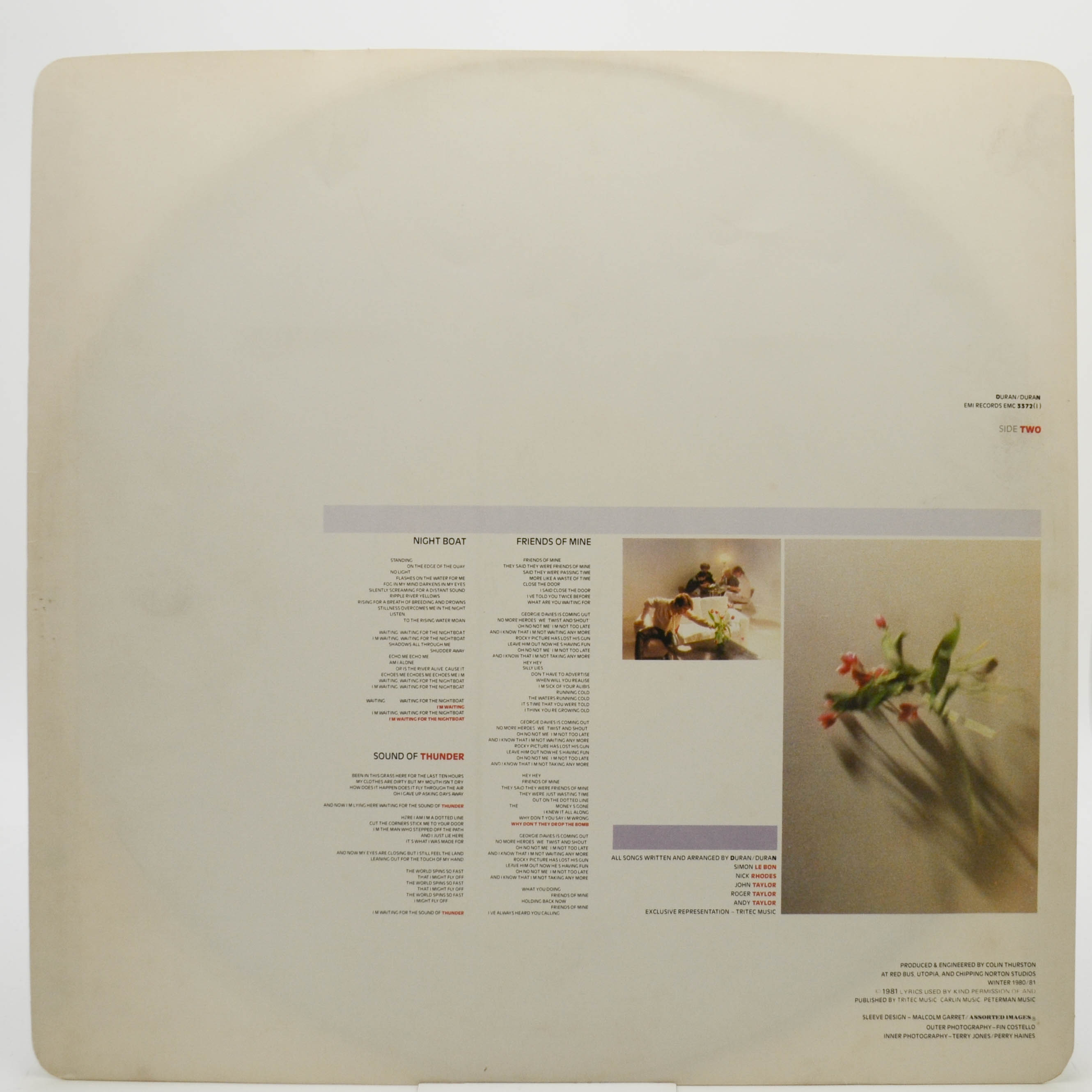 Duran Duran — Duran Duran (1-st, UK), 1981