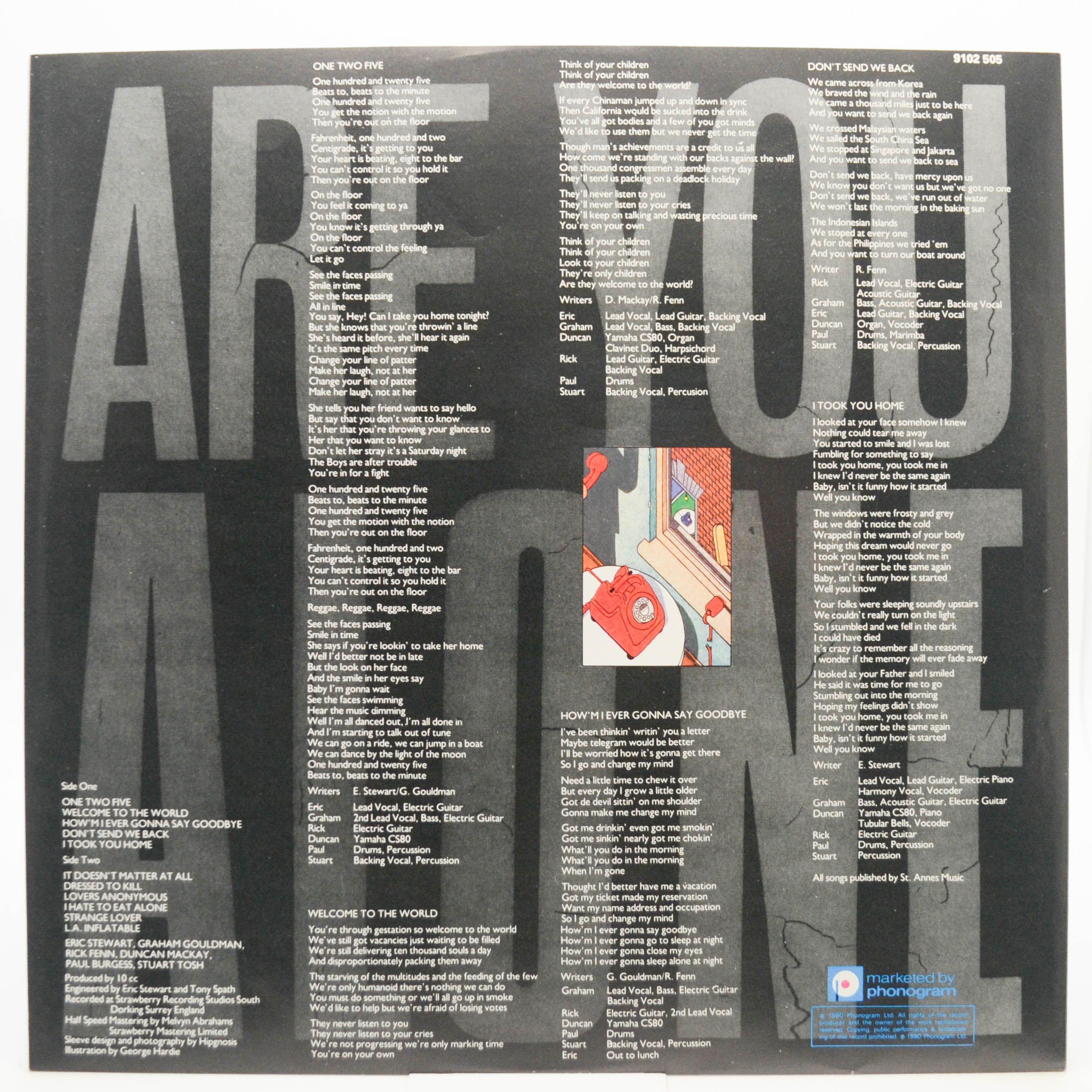 10cc — Look Hear? (1-st, UK, poster ), 1980