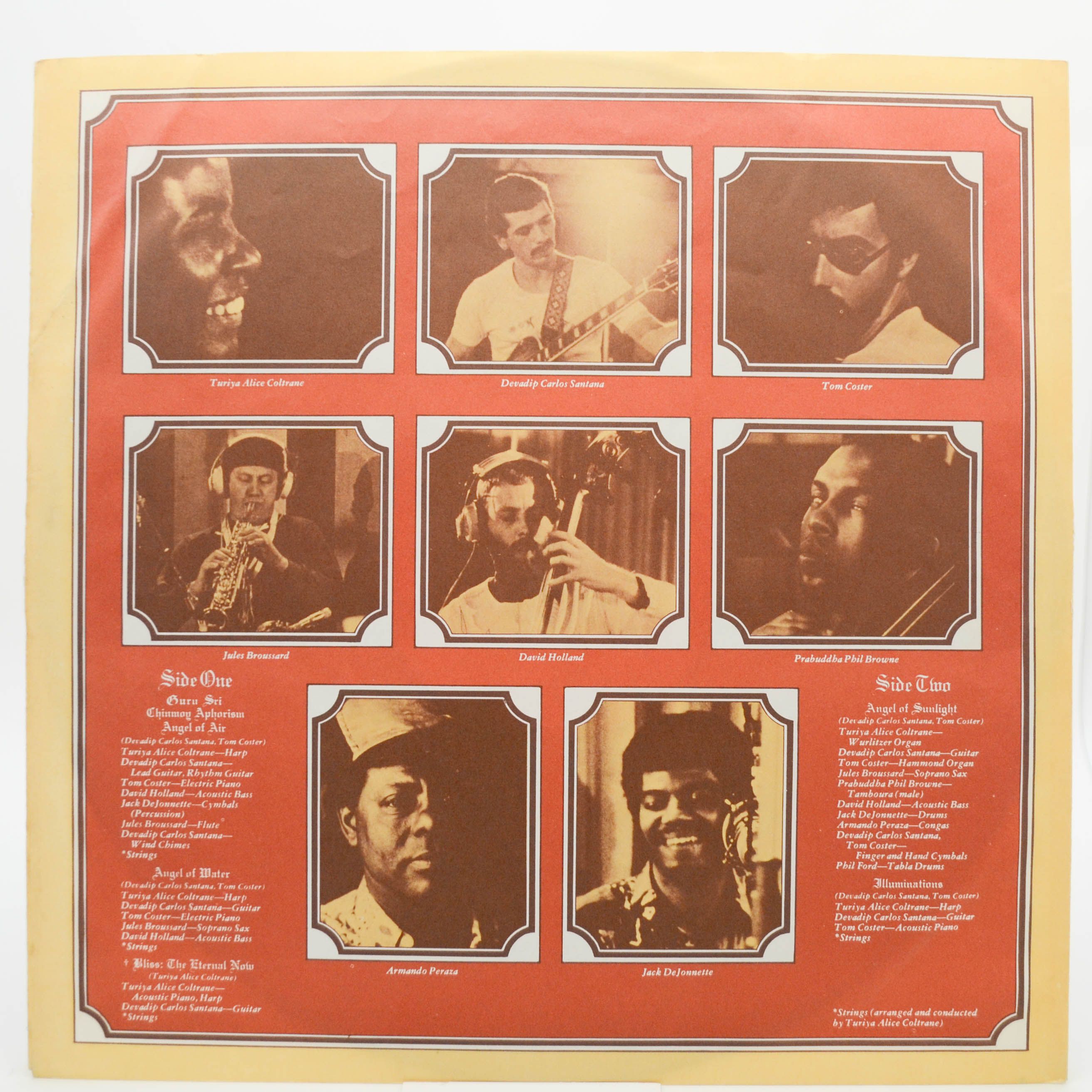 Devadip Carlos Santana & Turiya Alice Coltrane — Illuminations, 1974